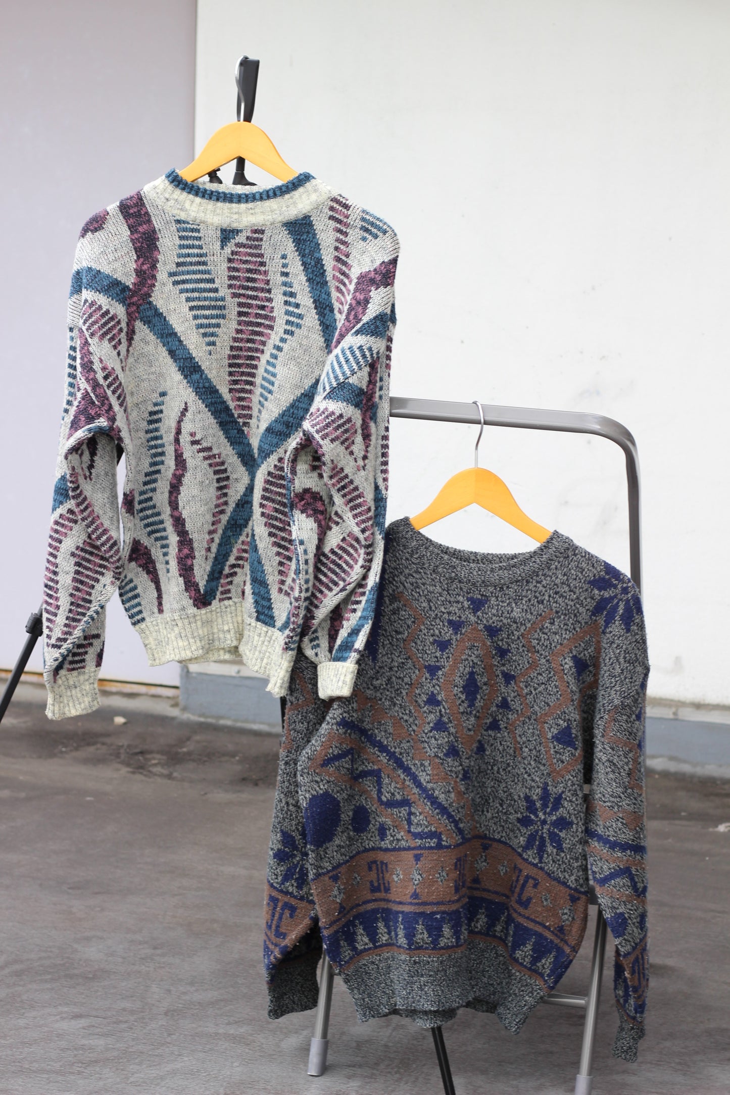 Vintage Men's Color Design Knit x8点