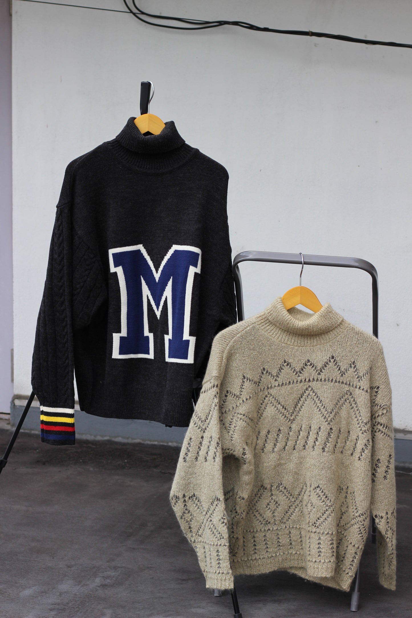 Men's Designer Turtleneck Knit x4点