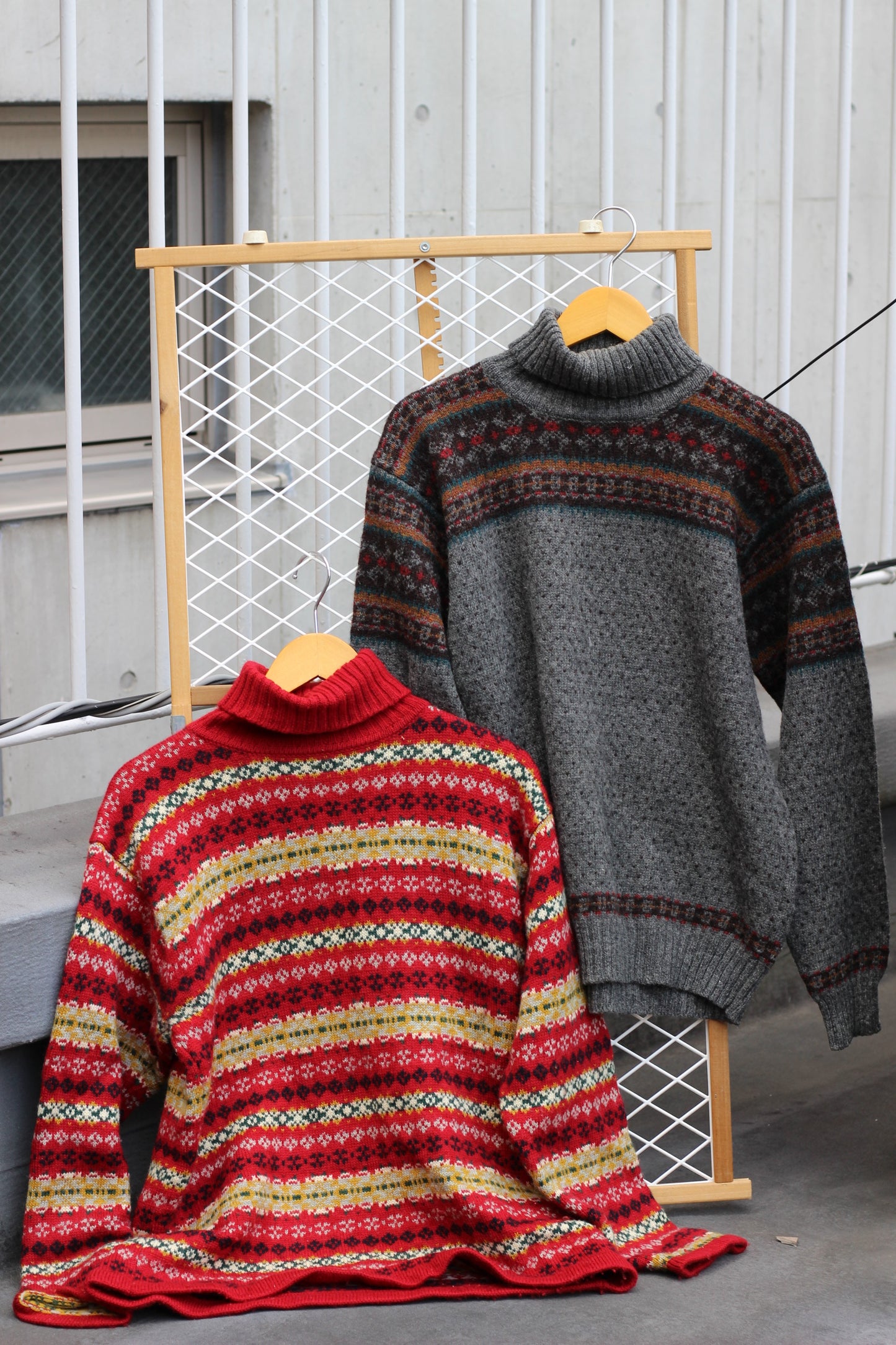 Men's Designer Turtleneck Knit x4点