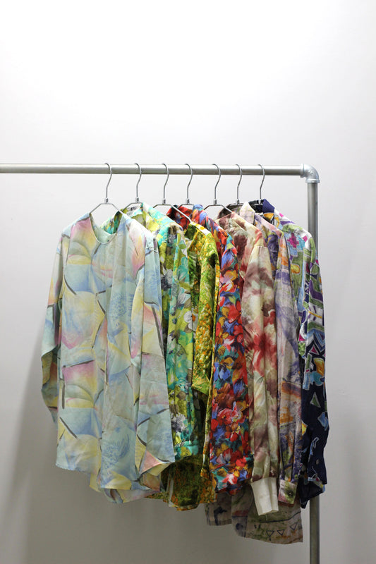 Vintage Design Long Sleeve Blouse x7点