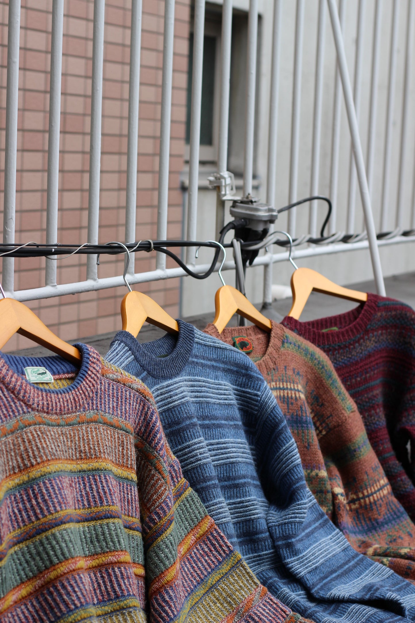 Vintage Border Design Knit x8点