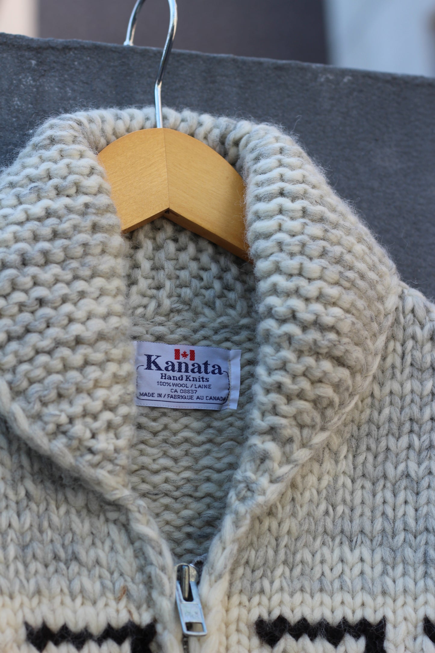 Made In Canada Vintage Cowichan Zip-Up Sweater set x4点