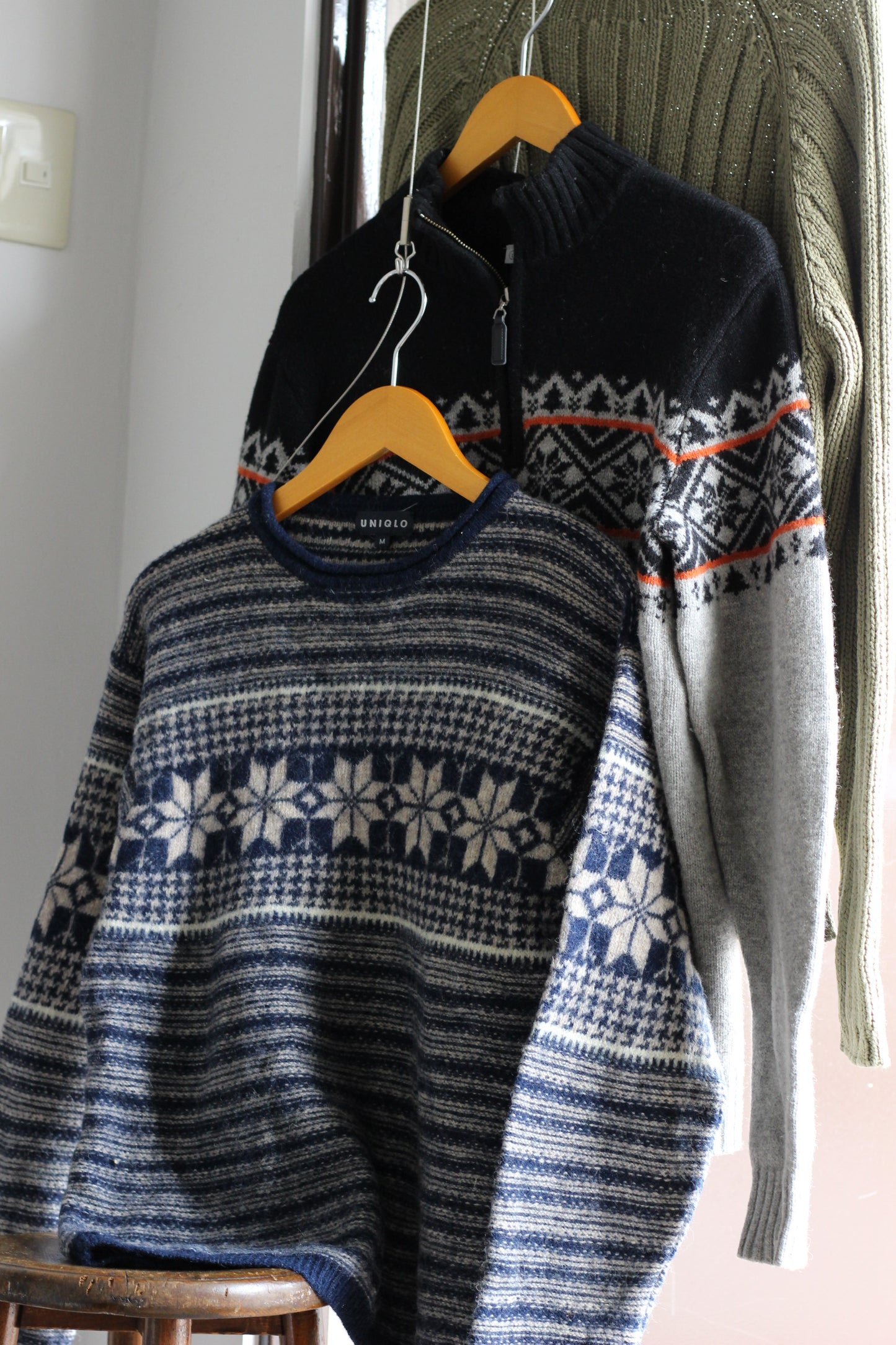 Old Uniqlo Knit x3点