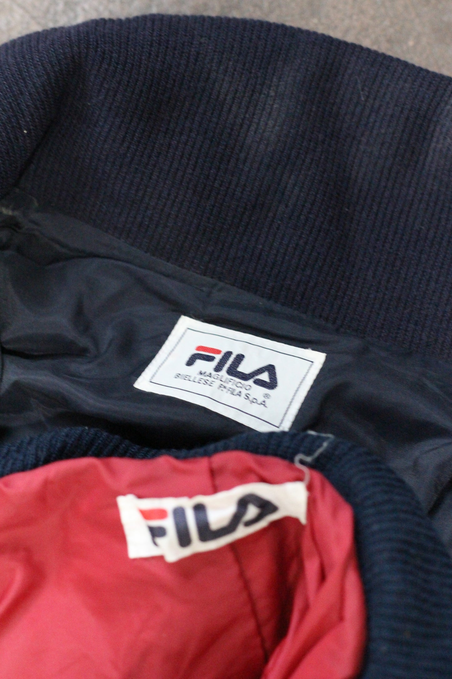 80's & 90's FILA Vintage Nylon Tech Jacket x2点