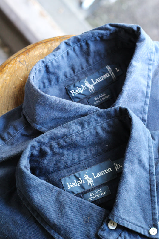 90's Ralph Lauren BLAKE & BLAIRE Long Sleeve Shirt set x2点