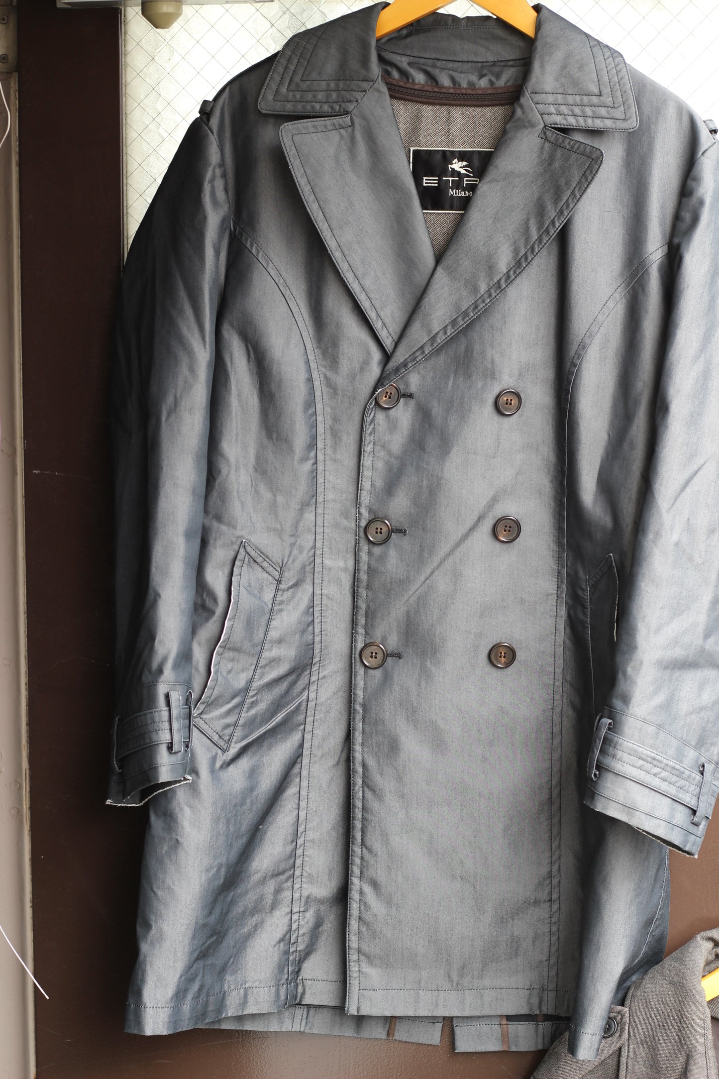 Men's Brand Trench Coat x2点