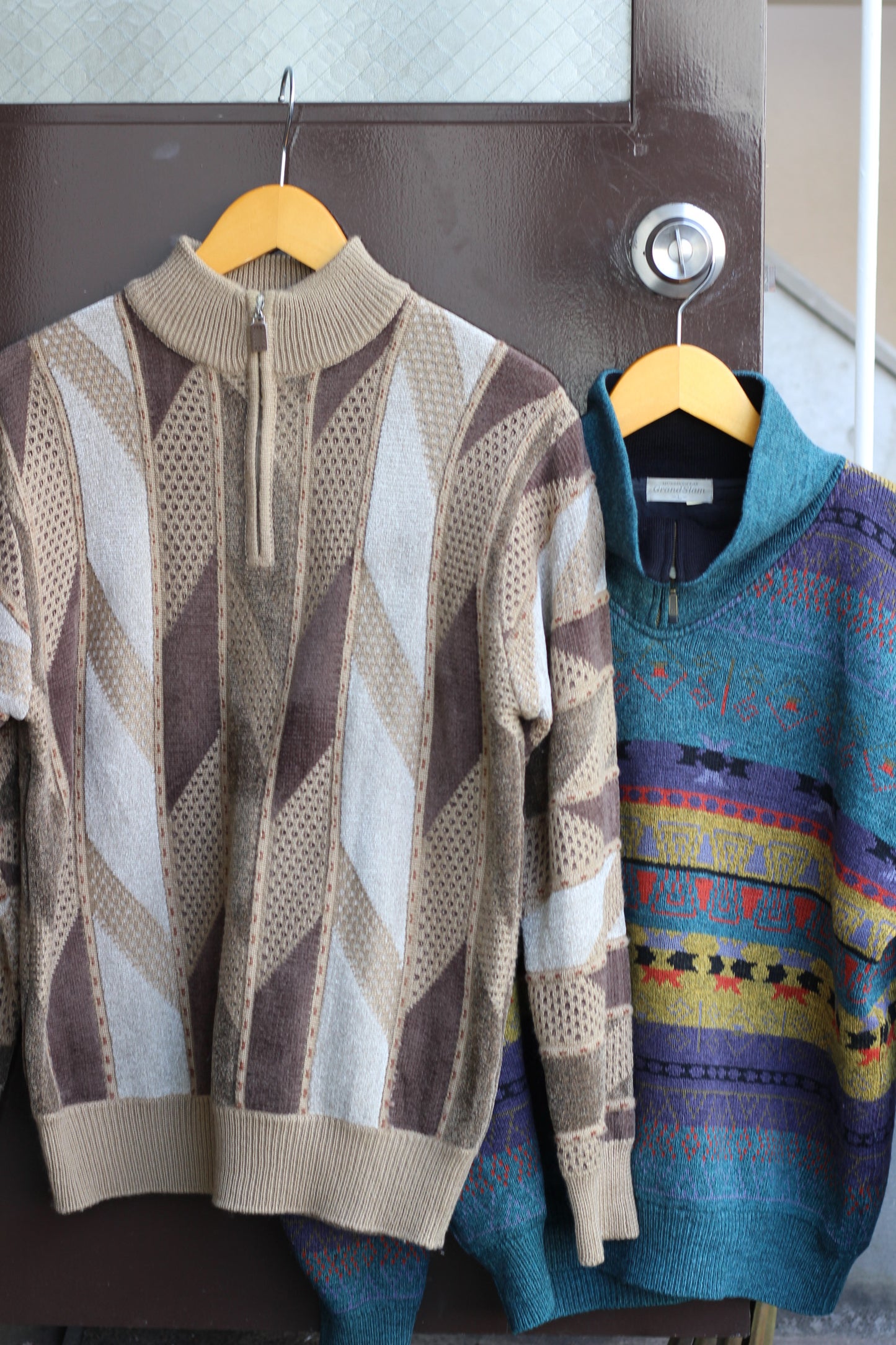 Men's Design Half-Zip Knit x6点