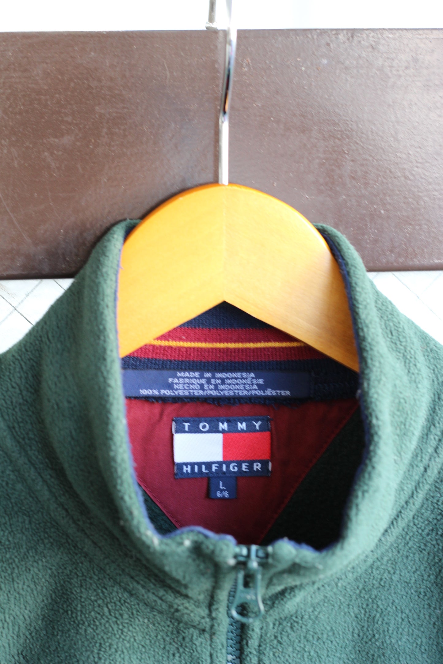90's Tommy Hilfiger Reversible & Fleece Zip-Up Jacket set x2点