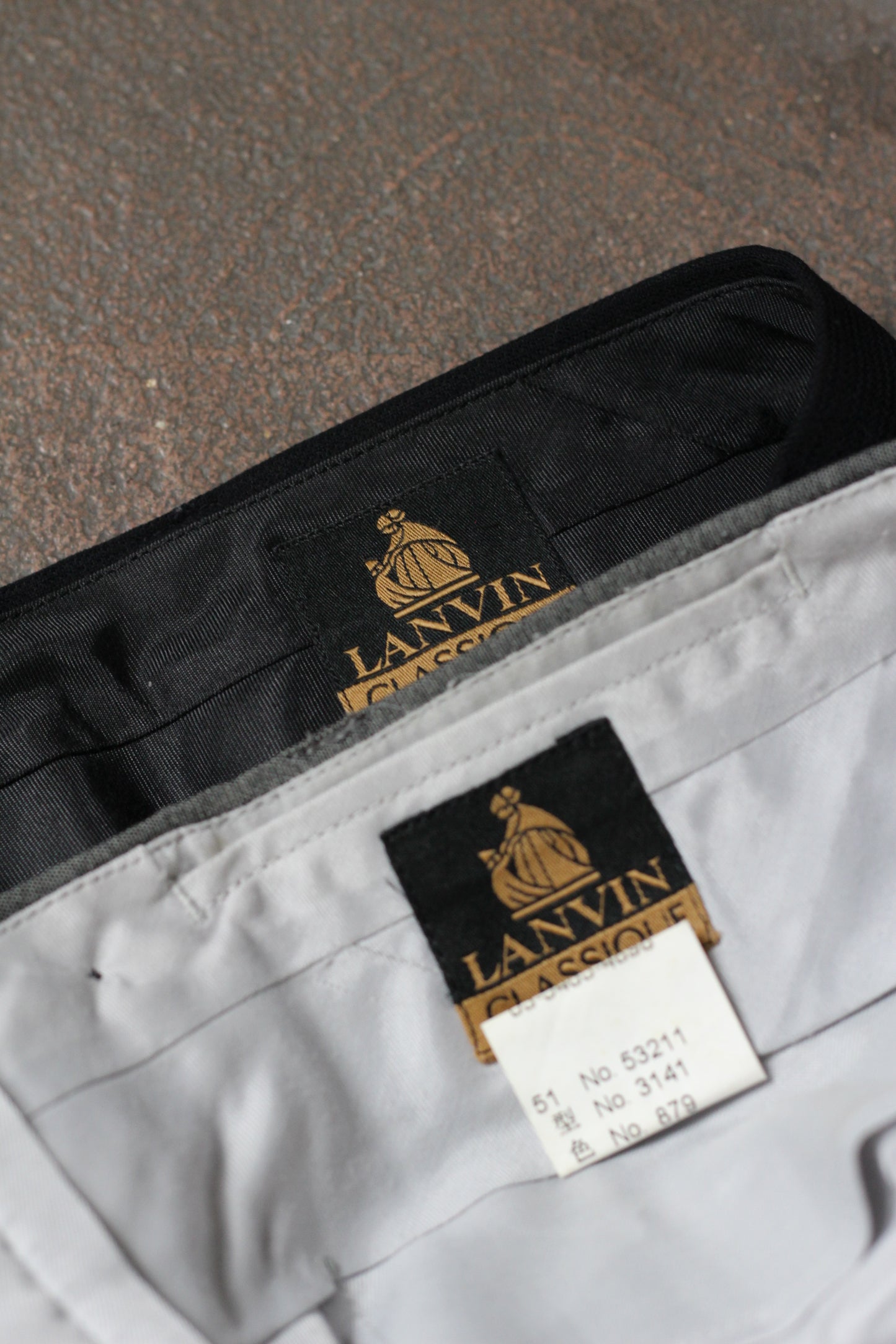Men's Old LANVIN Men's Slacks x2点