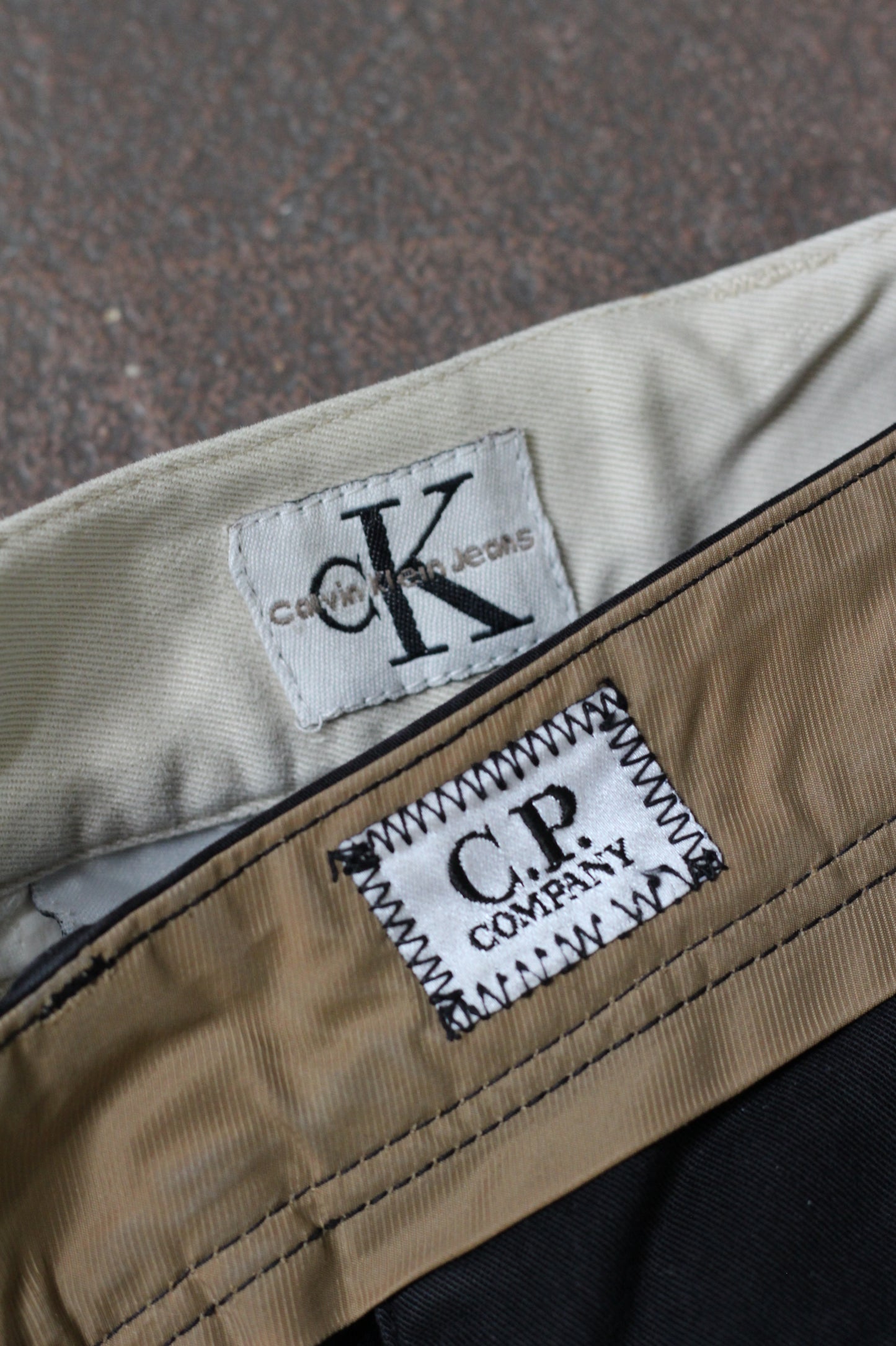 90-00's CP Company & Calvin Klein Bottoms x2点