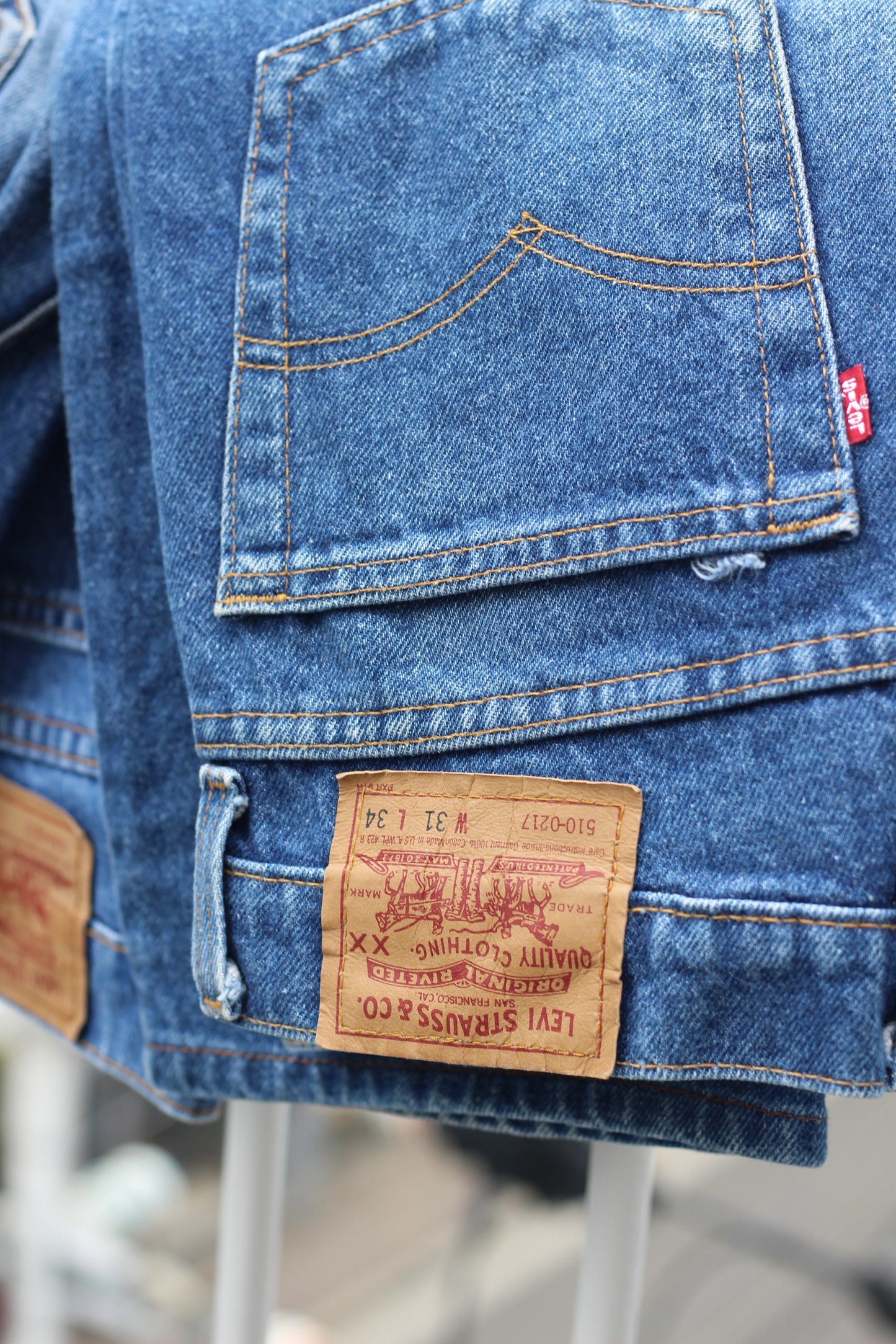 Made in USA Levi's denim pants x5点