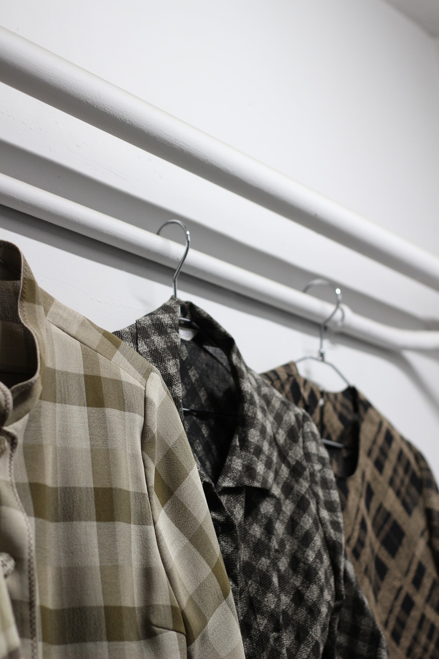 Vintage Check Short Sleeve Blouse x6点