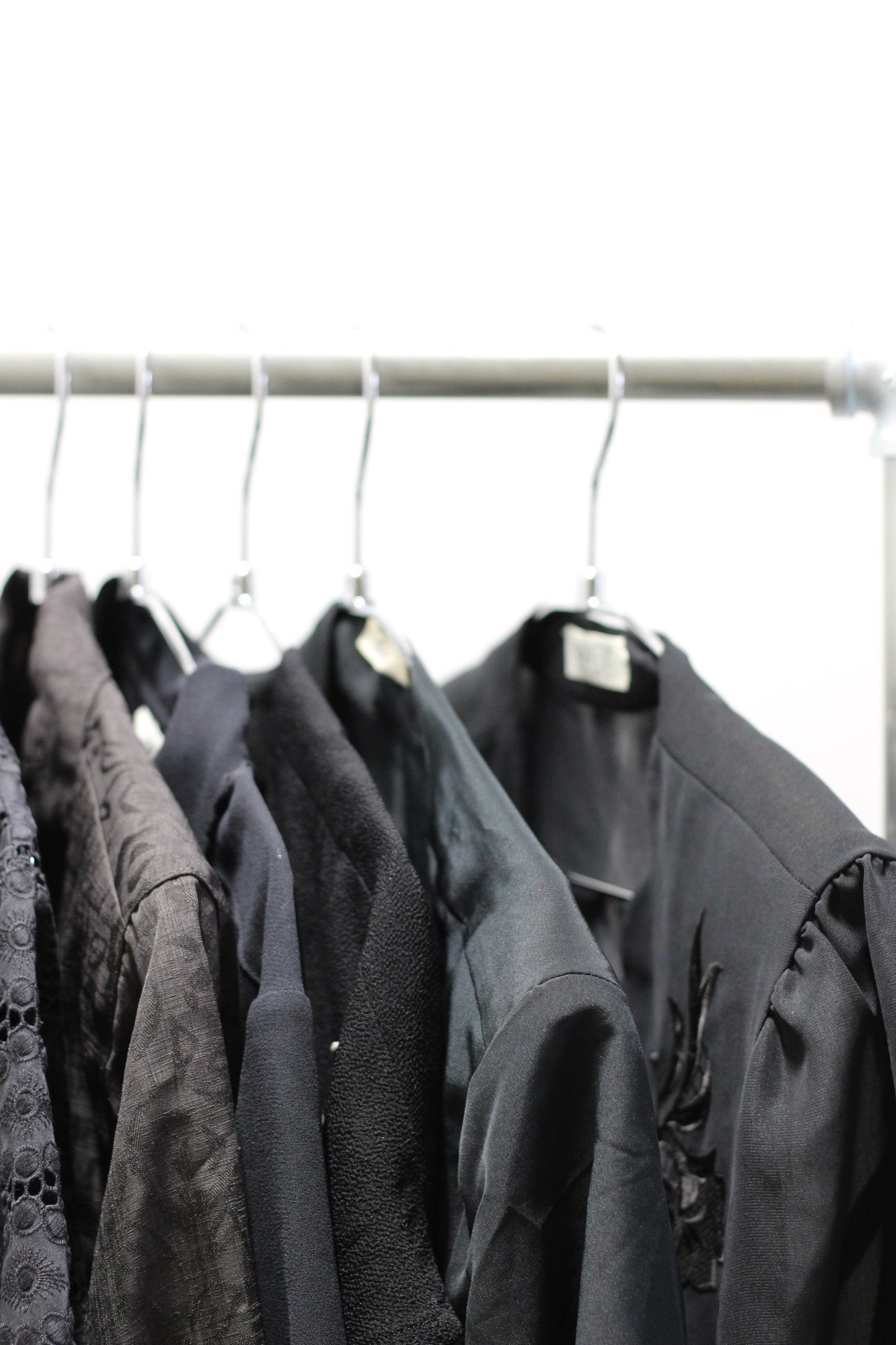 Vintage Black Design Short Sleeve Blouse x10点
