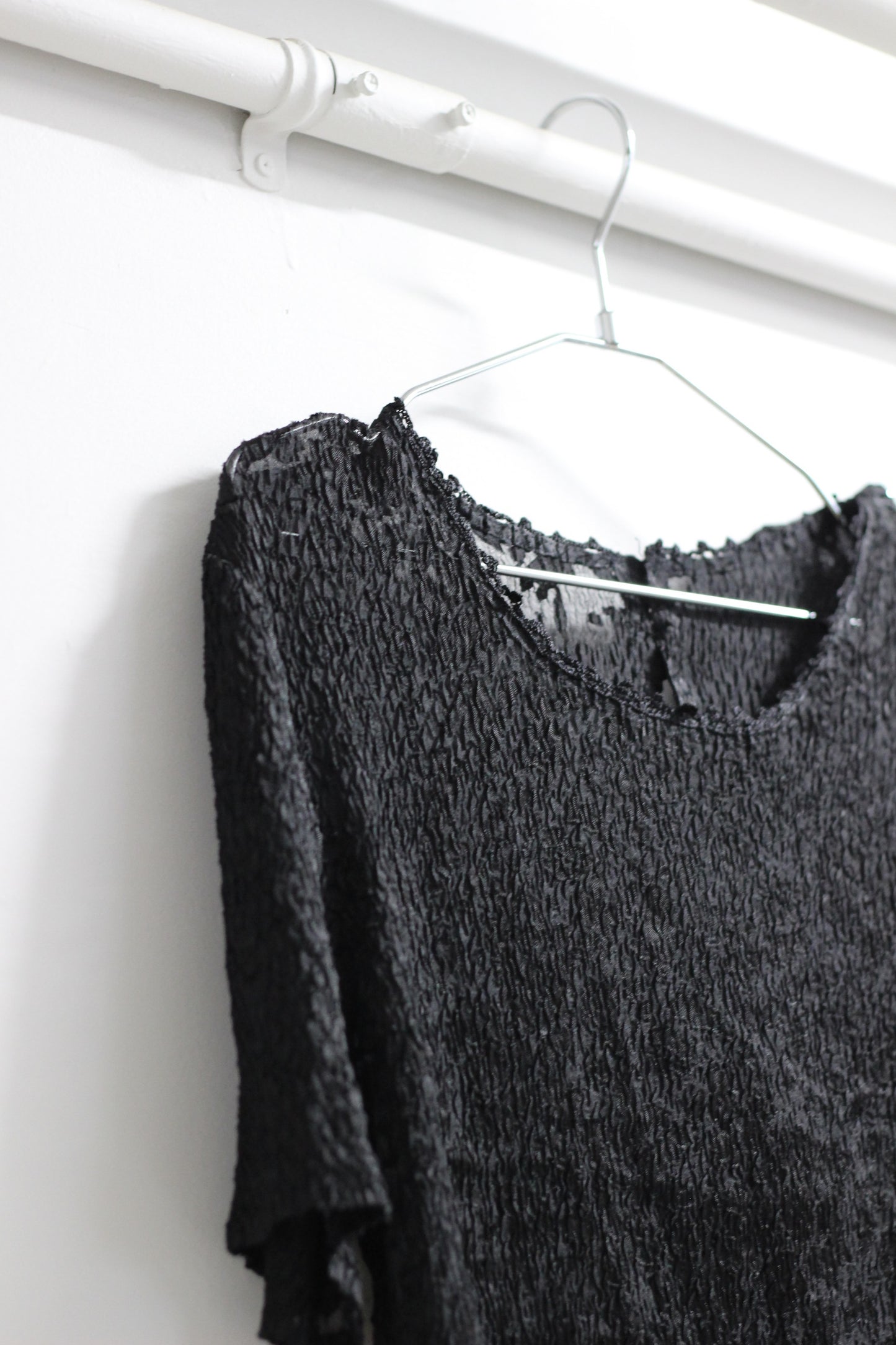 Vintage Black Design Short Sleeve Blouse x10点
