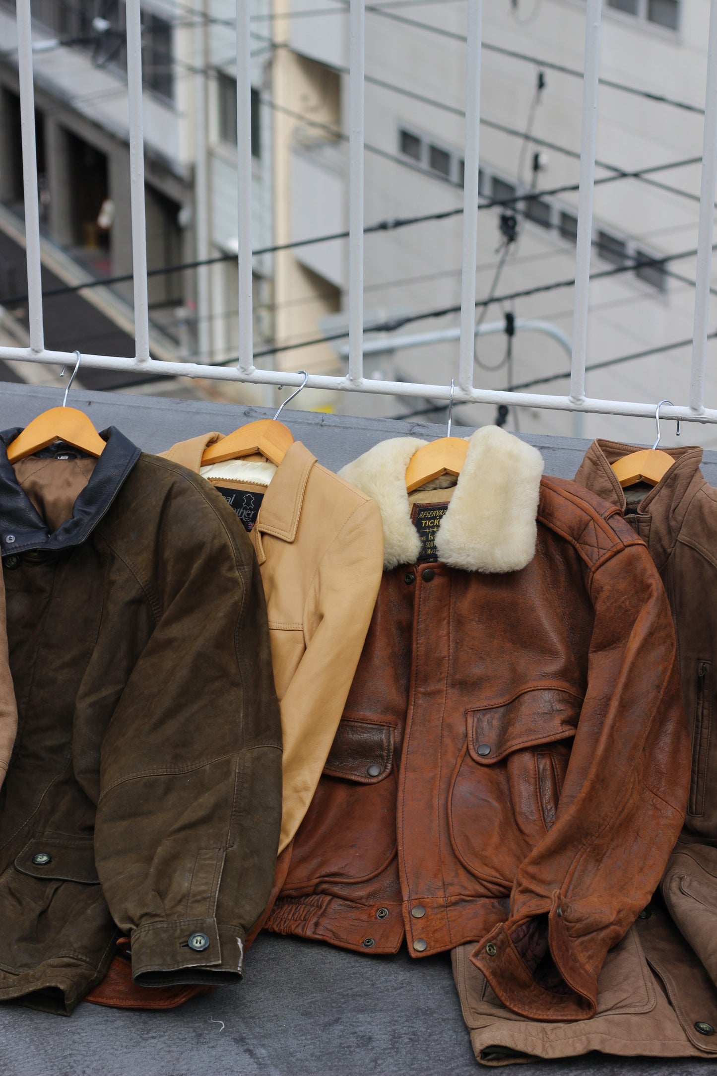 Select leather jacket x7点