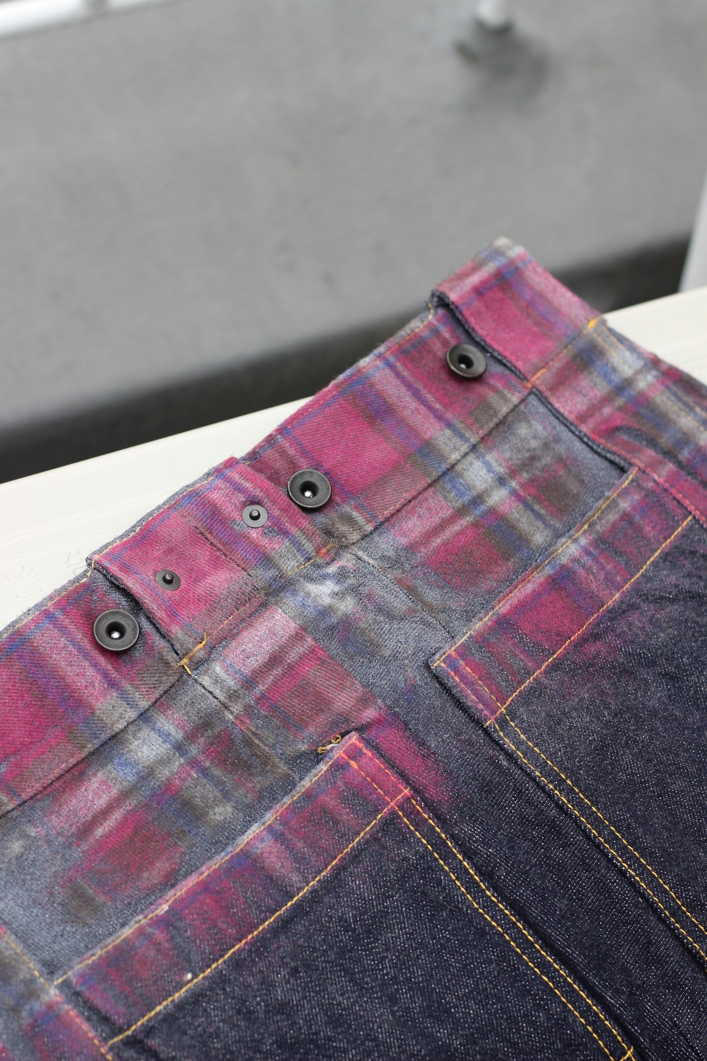 KYOTO Brand dead stock S/STERE Deformed Denim Pants x8点