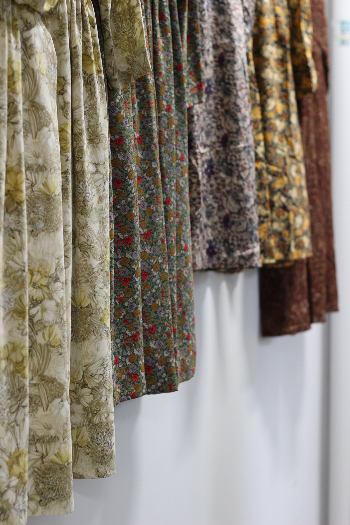 Vintage Floral Long Sleeve One-Piece x10点
