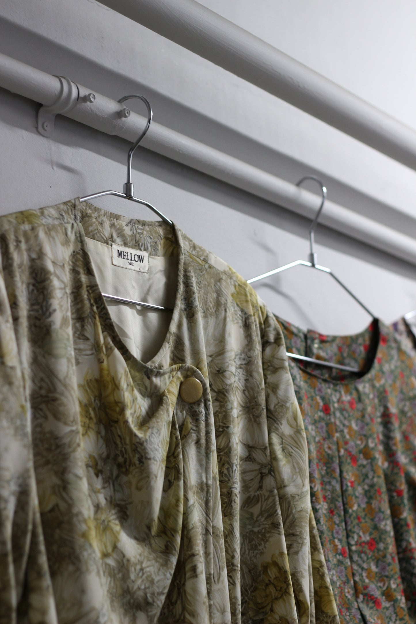 Vintage Floral Long Sleeve One-Piece x10点