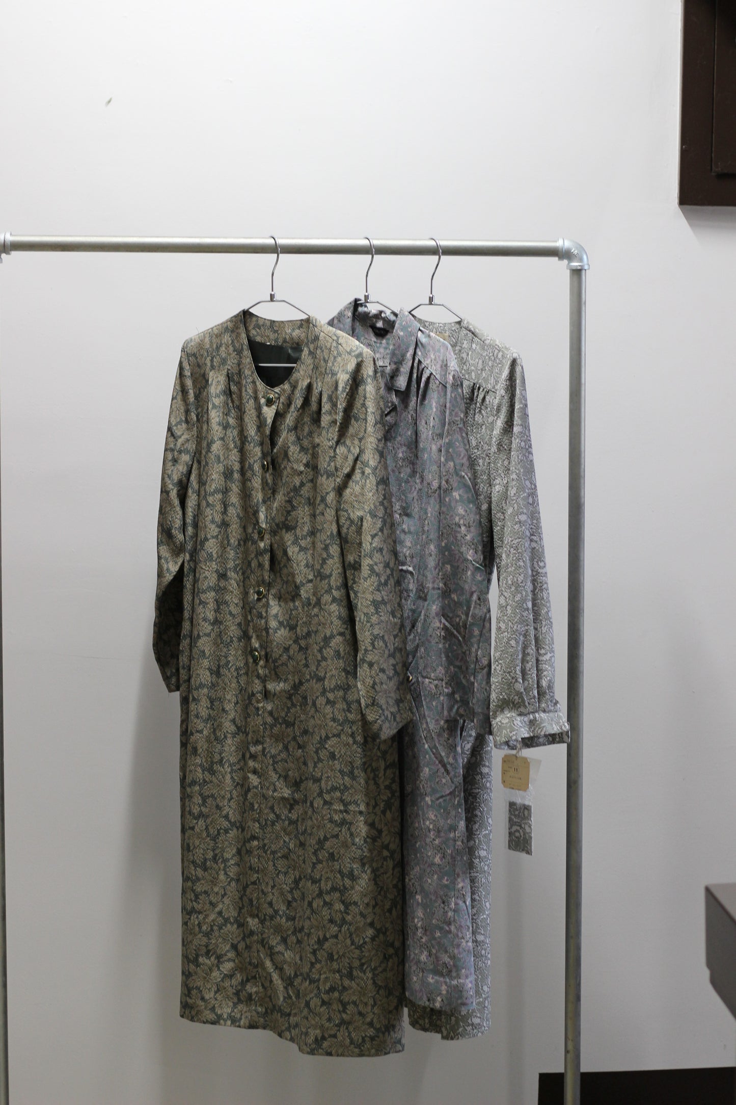 Vintage Floral Long Sleeve One-Piece x10点