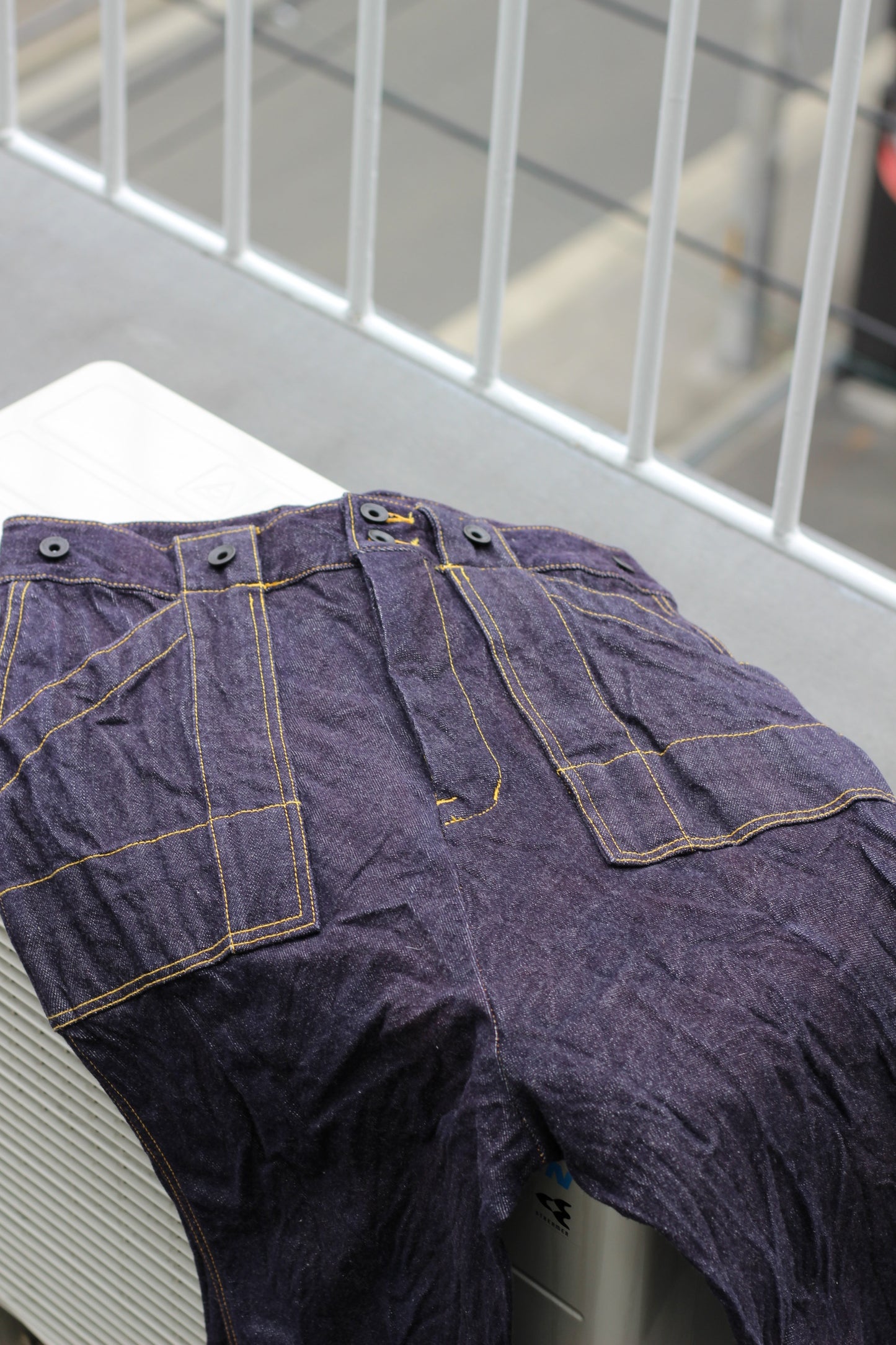 KYOTO Brand dead stock S/STERE Deformed Denim Pants x8点