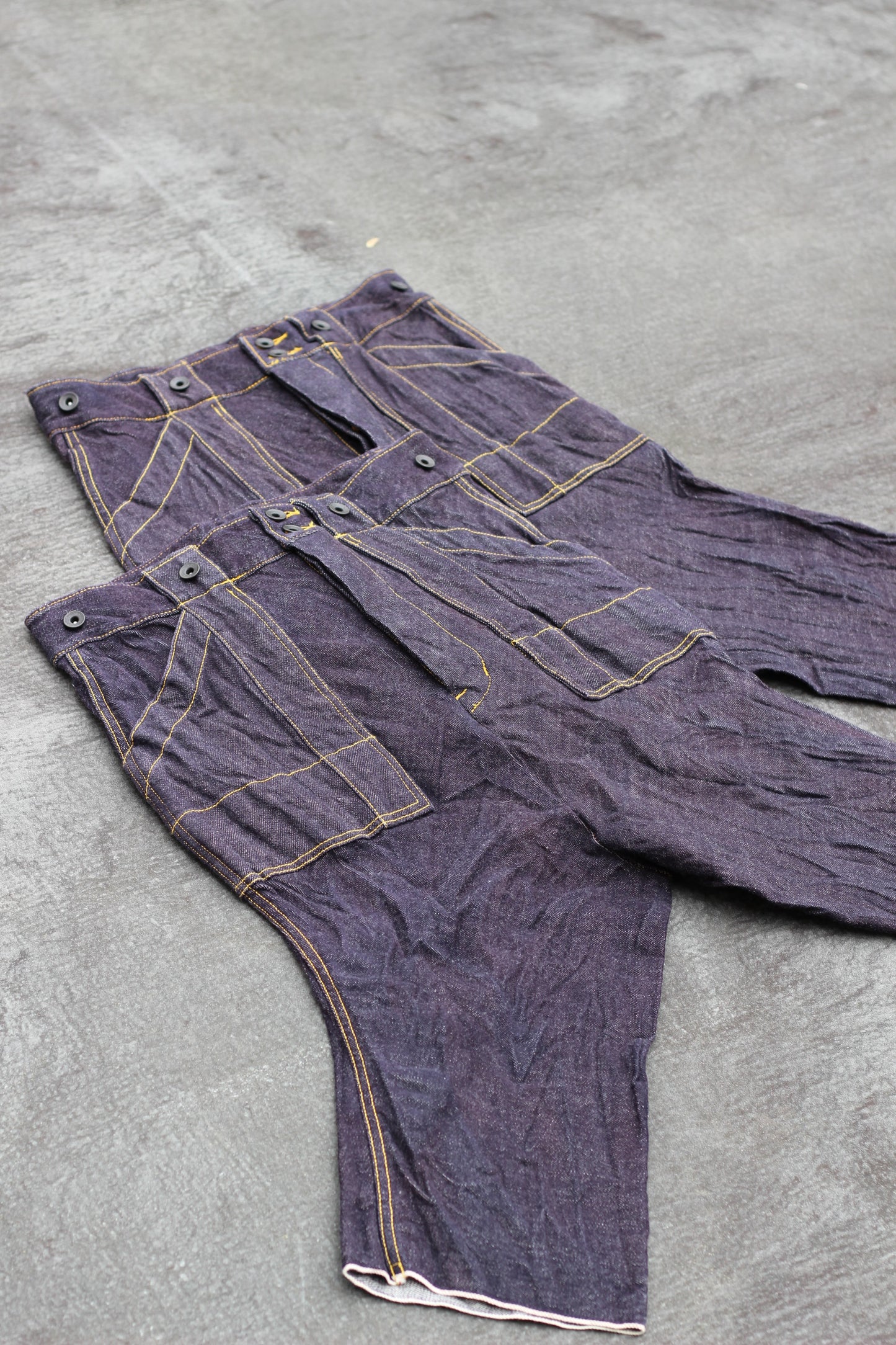 KYOTO Brand dead stock S/STERE Deformed Denim Pants x8点