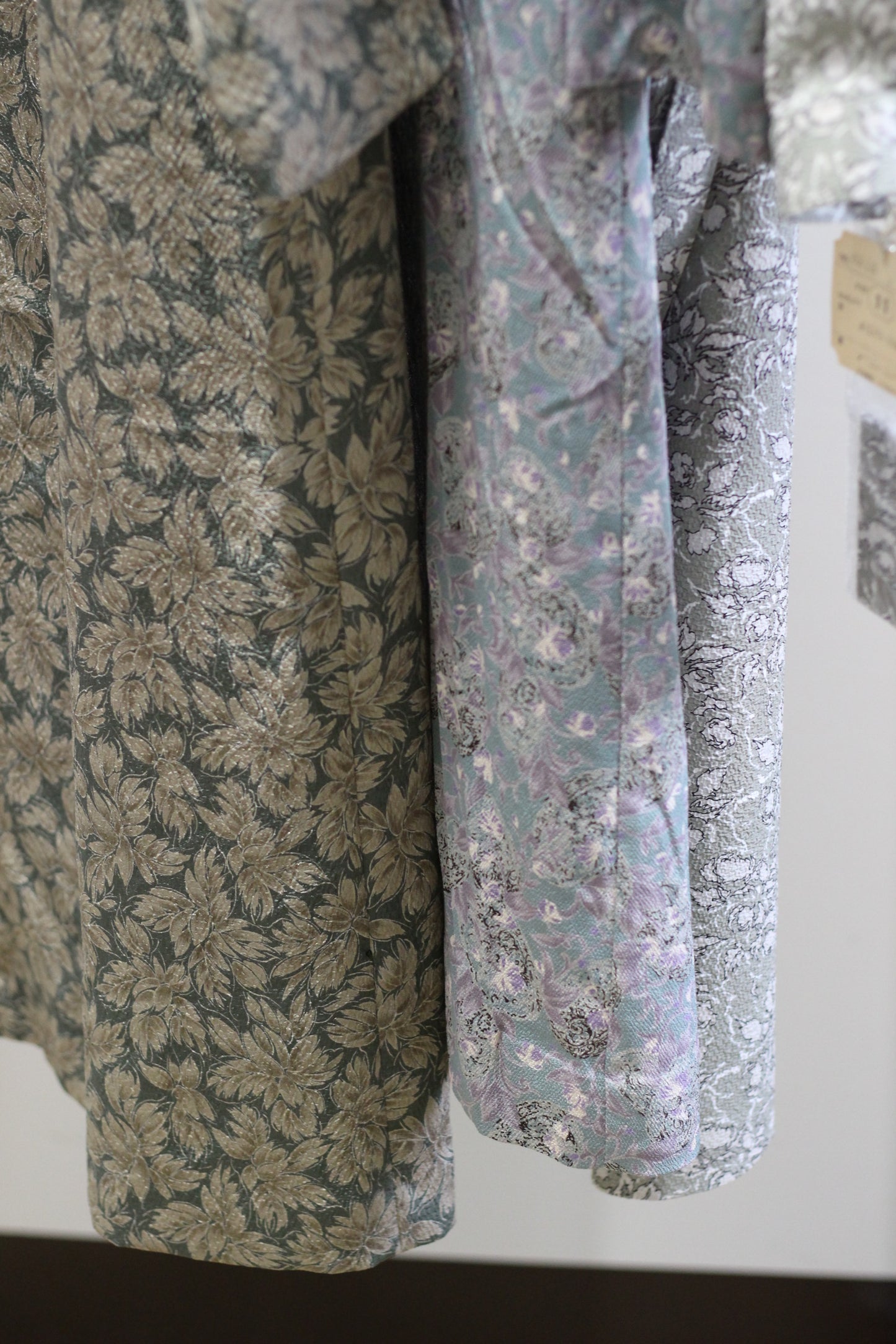 Vintage Floral Long Sleeve One-Piece x10点