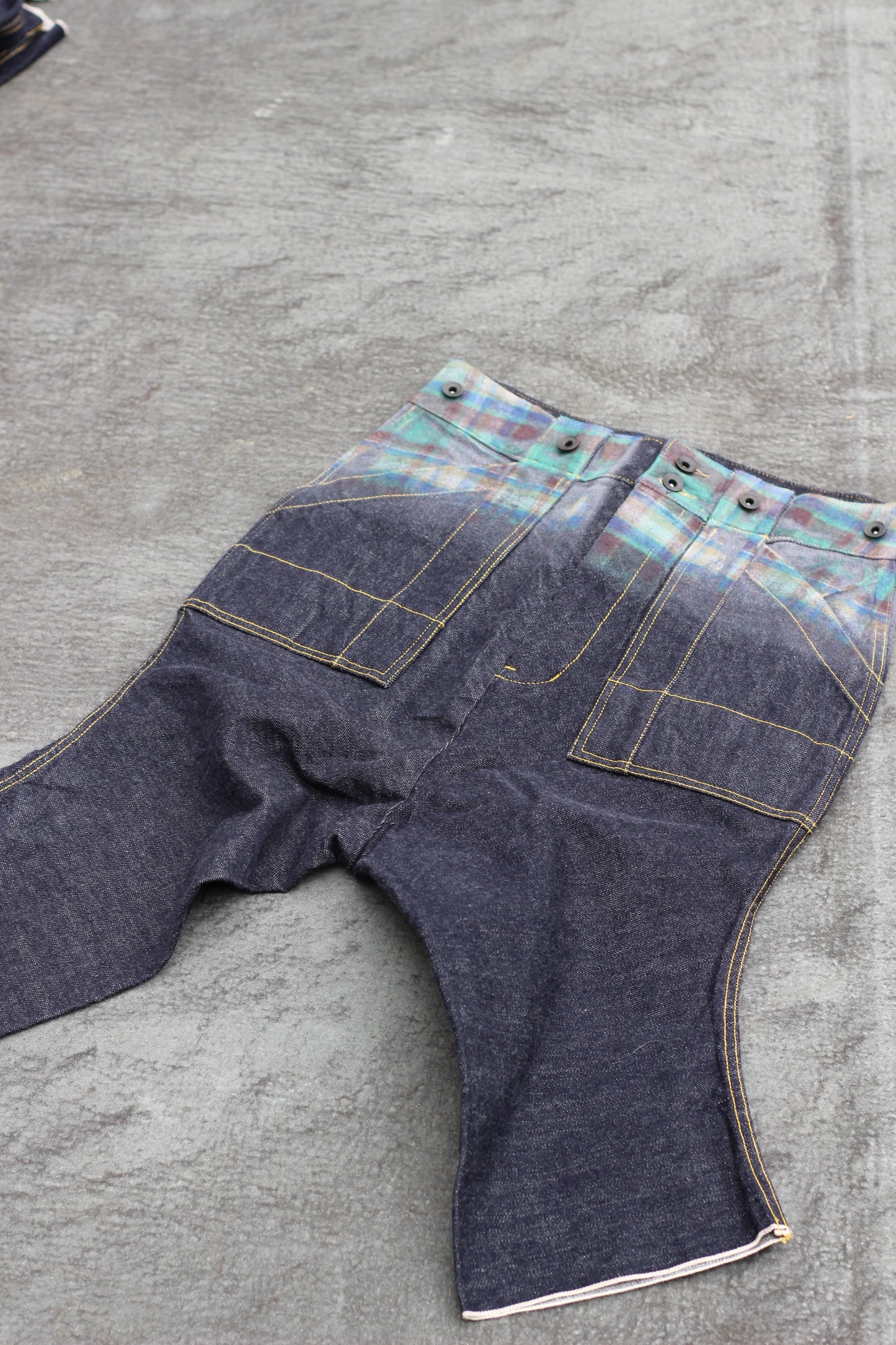 KYOTO Brand dead stock S/STERE Deformed Denim Pants x8点