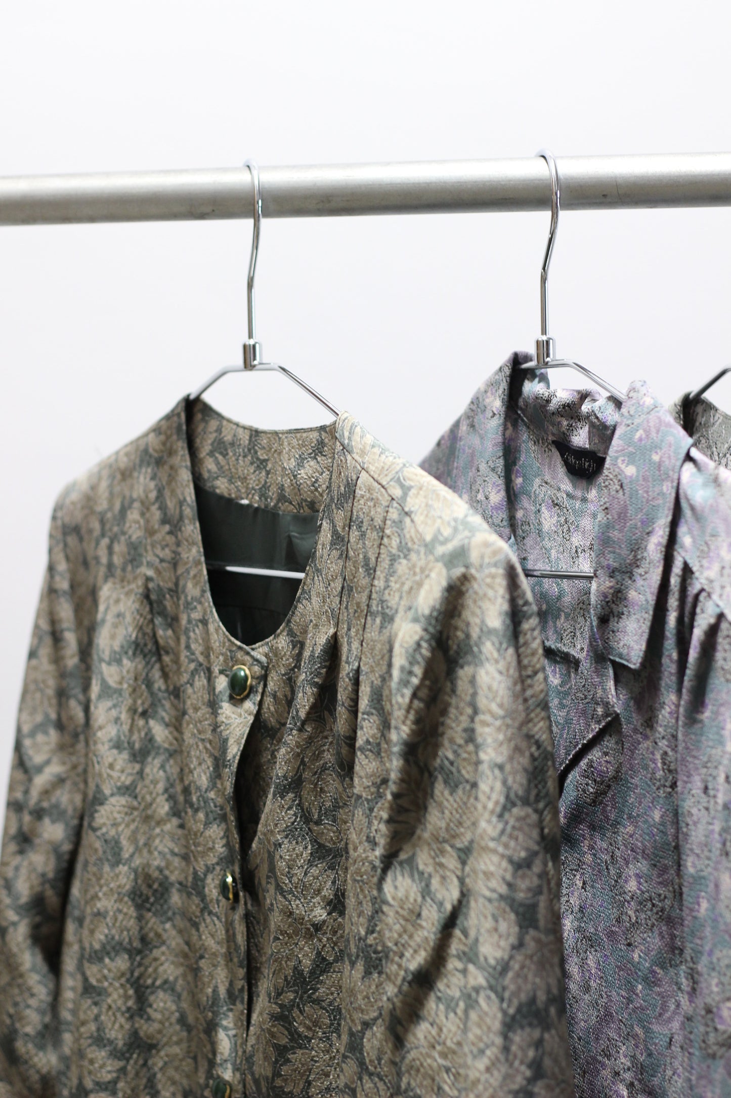 Vintage Floral Long Sleeve One-Piece x10点