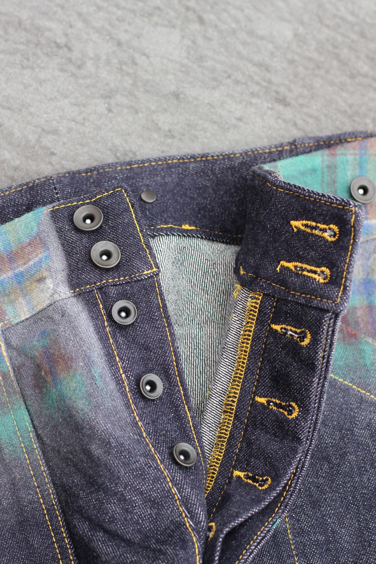 KYOTO Brand dead stock S/STERE Deformed Denim Pants x8点
