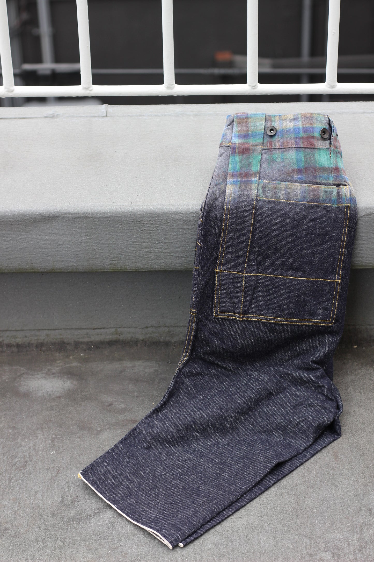 KYOTO Brand dead stock S/STERE Deformed Denim Pants x8点