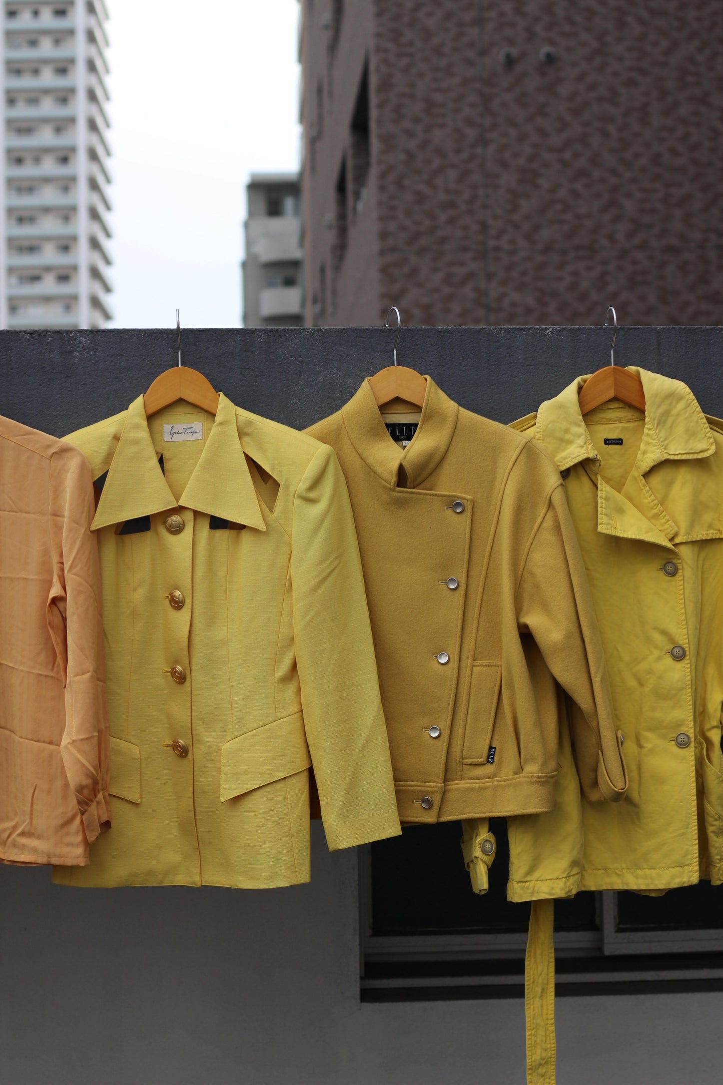 Ladies yellow item x7点