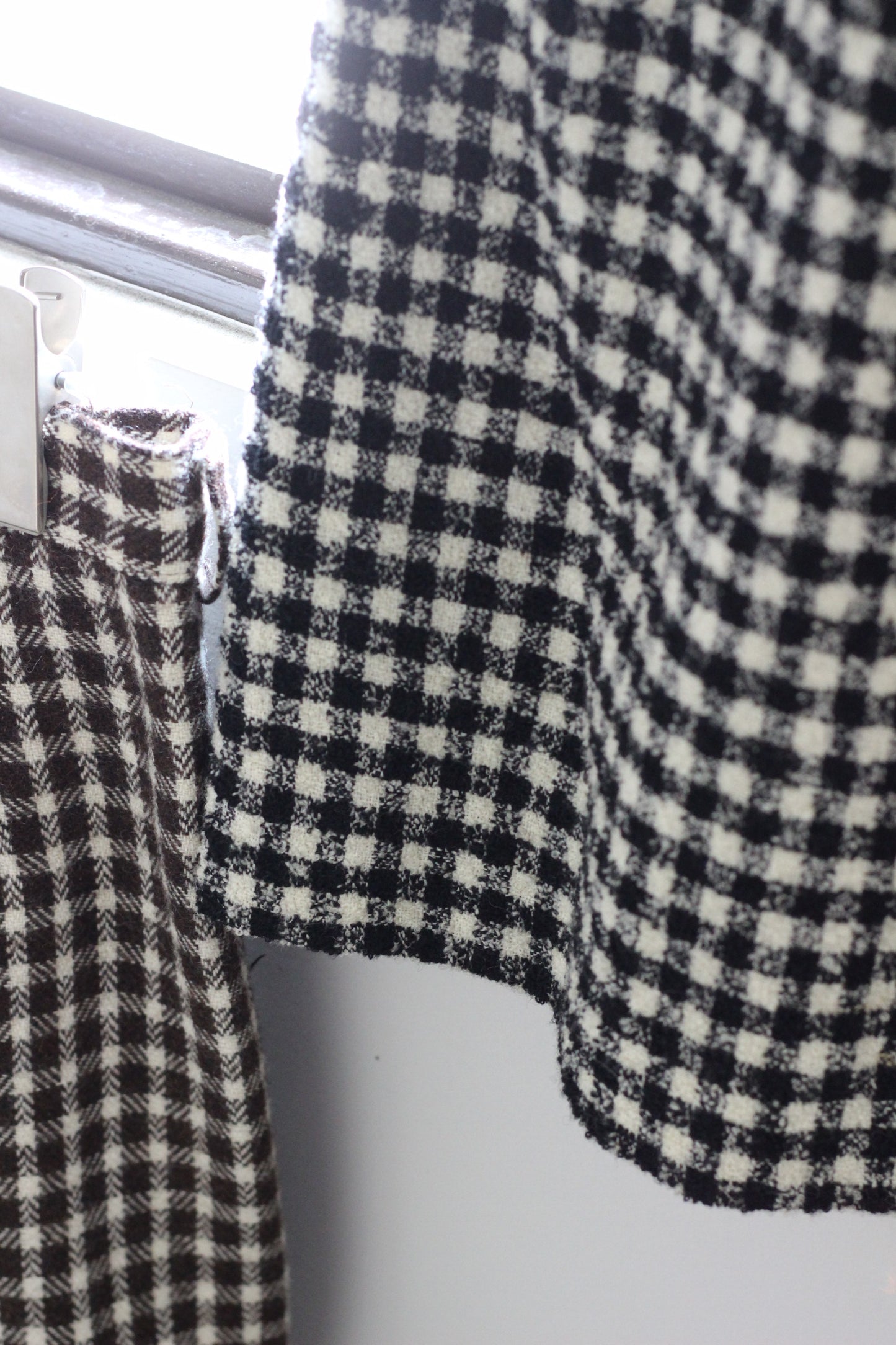 Vintage Check Wool Skirt x2点