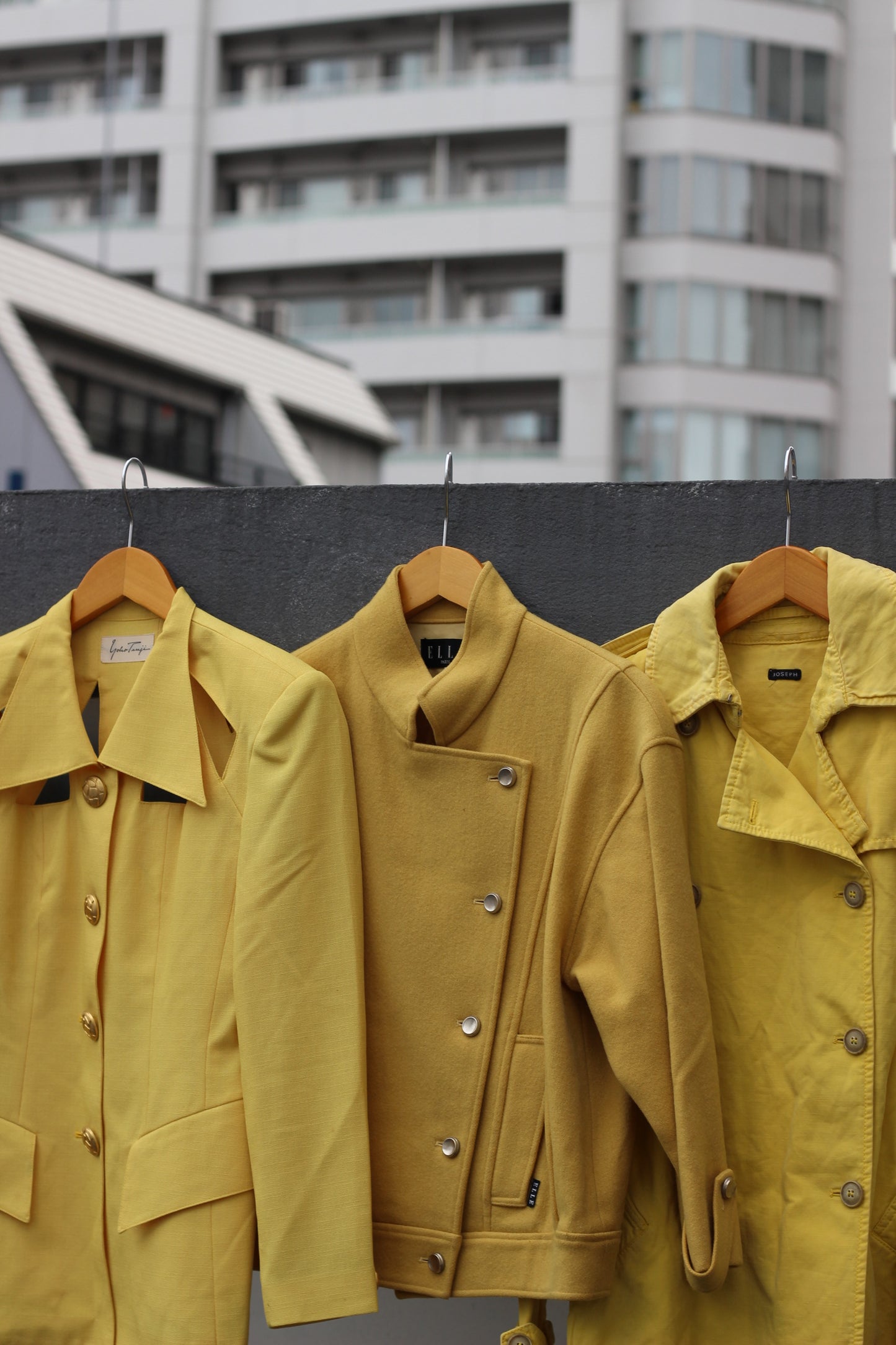 Ladies yellow item x7点