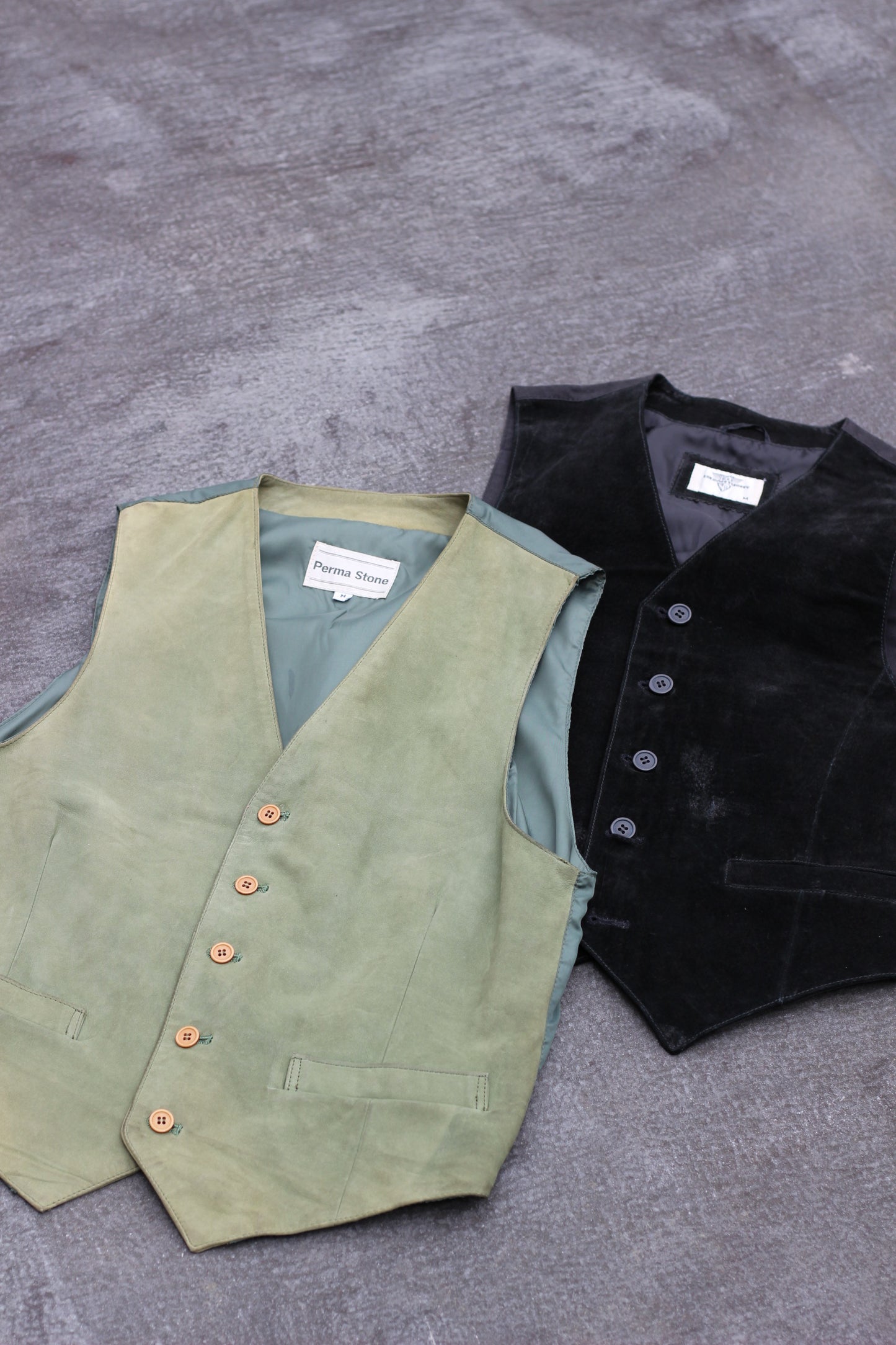 Men's Leather Vest x2点