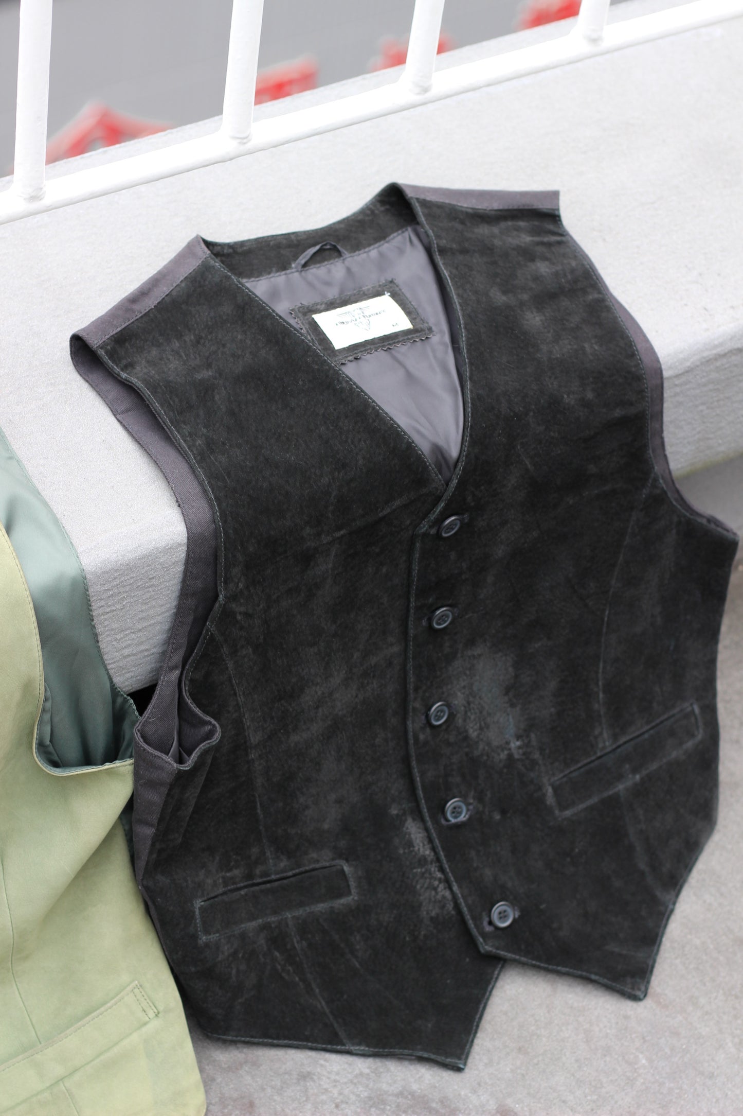 Men's Leather Vest x2点