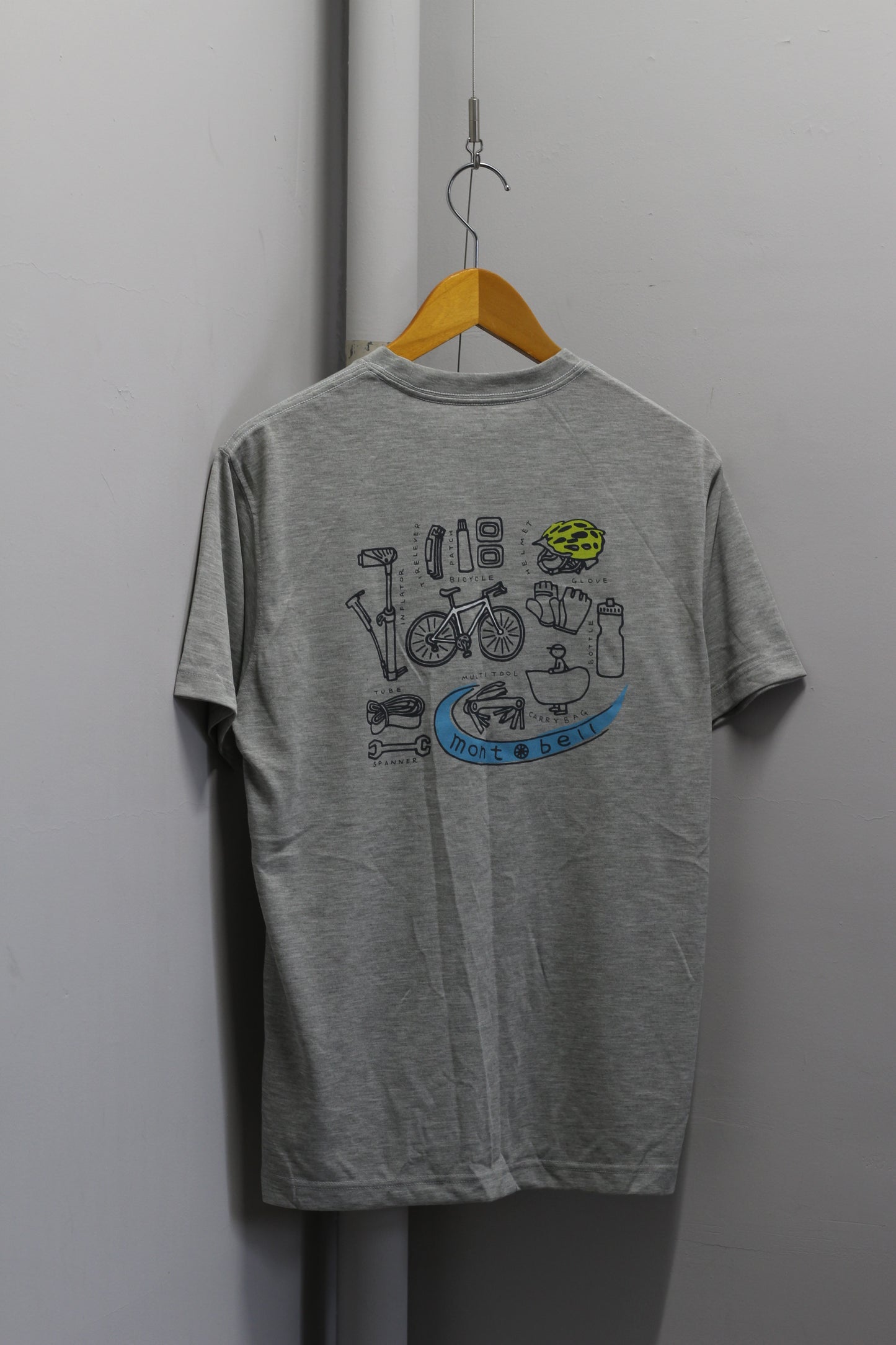 mont-bell Back Print Short Sleeve T-Shirt x3点