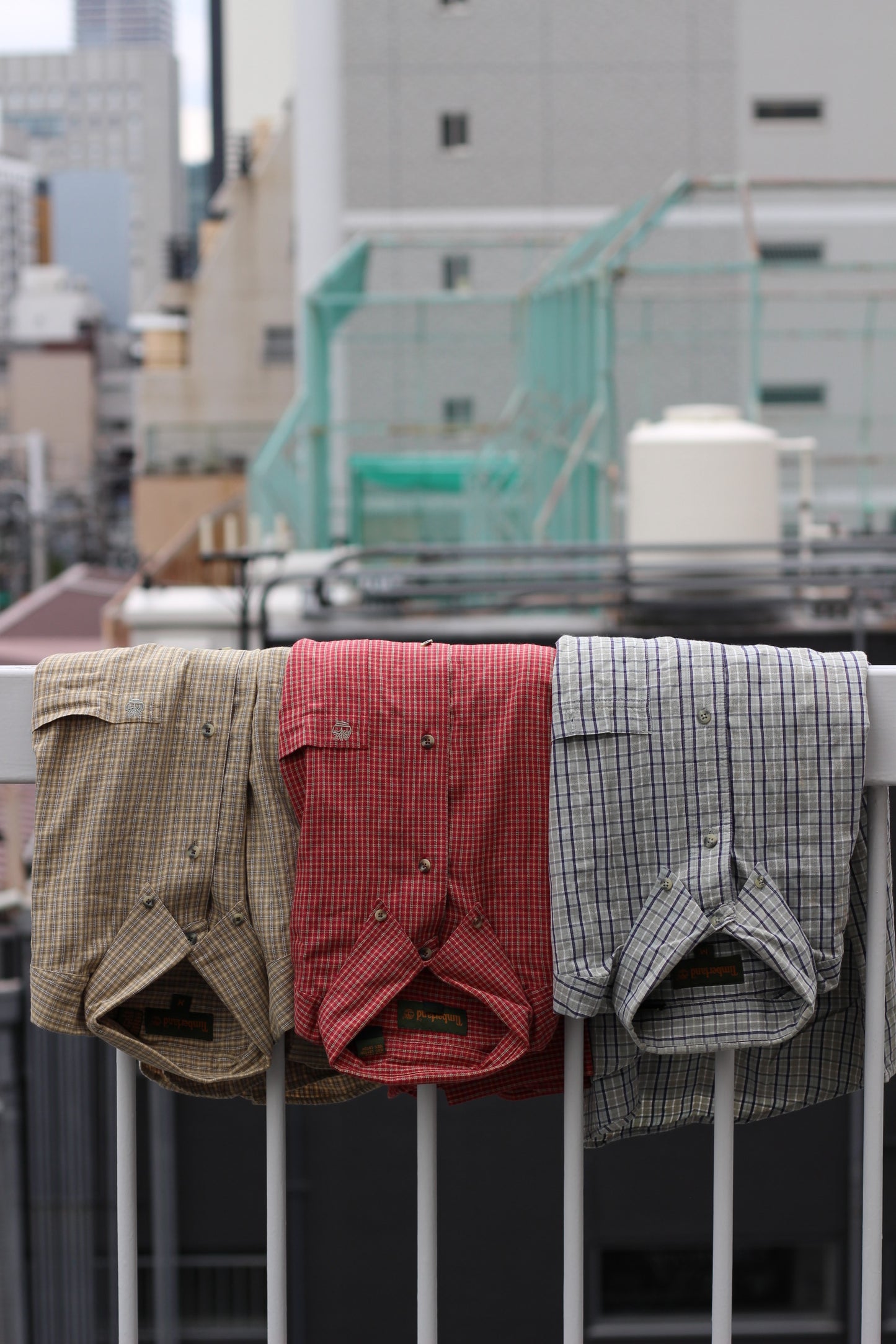 90's 00's New vintage Timberland Check Shirt & Mountain Parka x4点