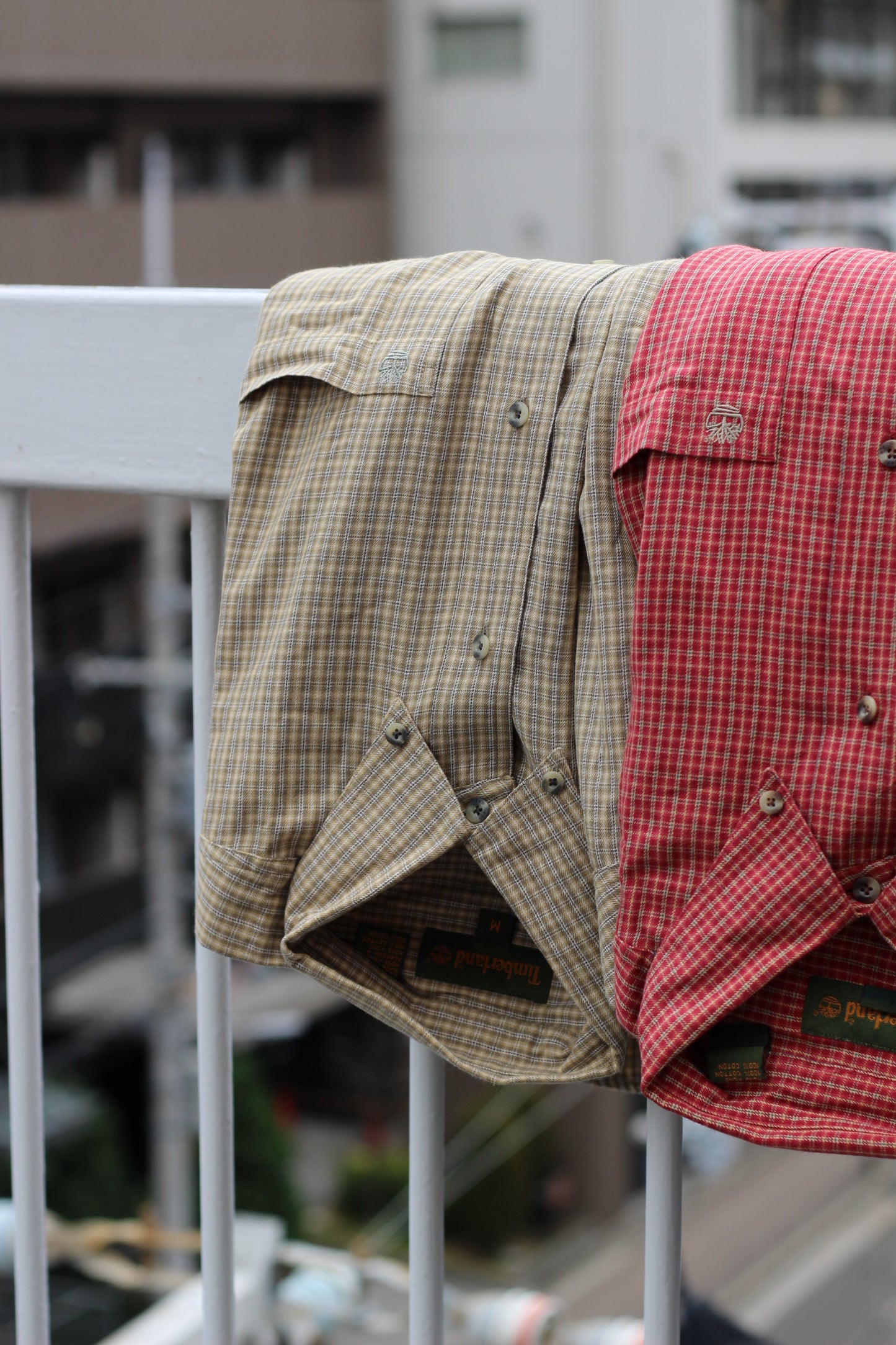 90's 00's New vintage Timberland Check Shirt & Mountain Parka x4点