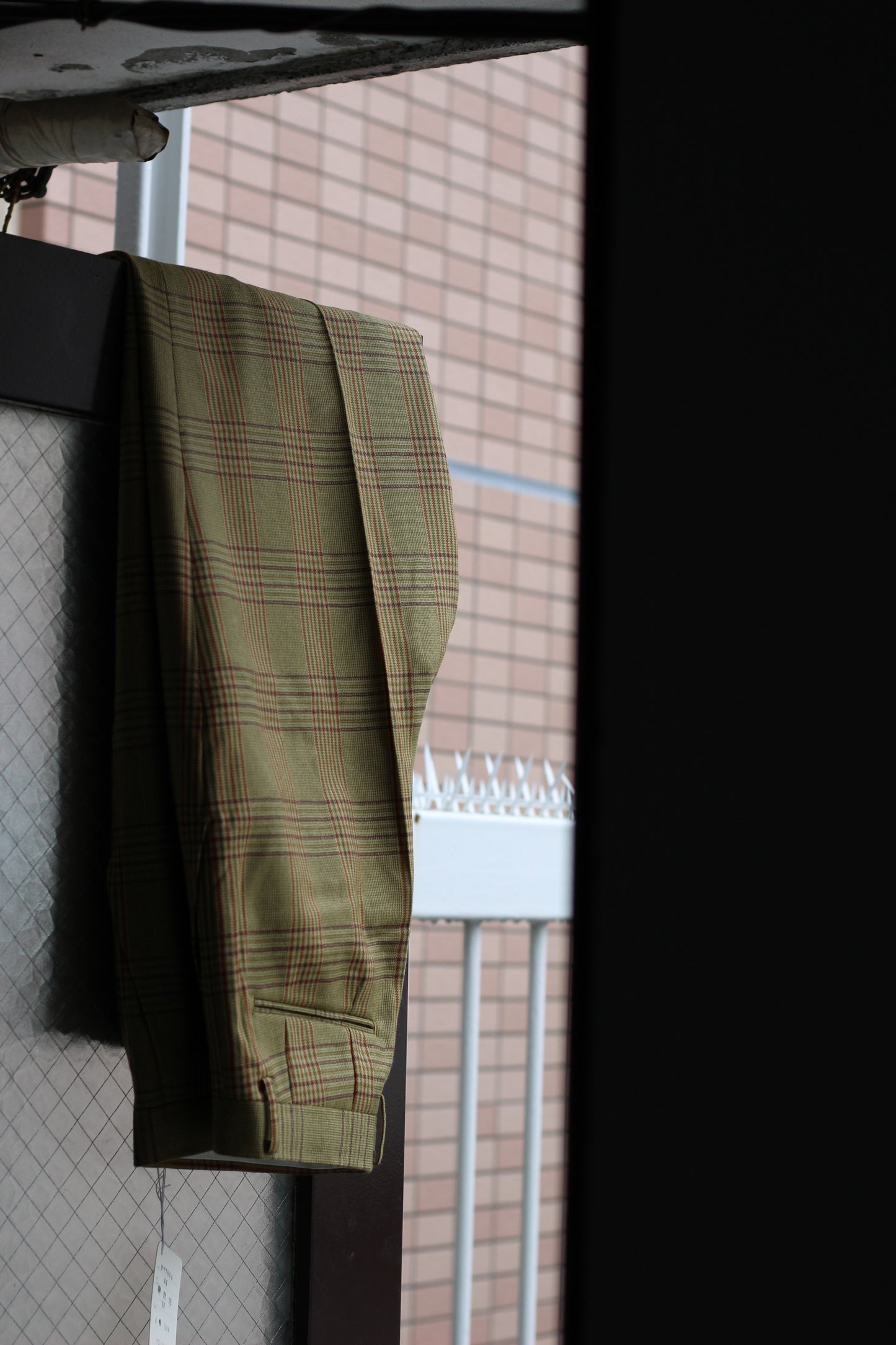 Men's Check Slacks x2点