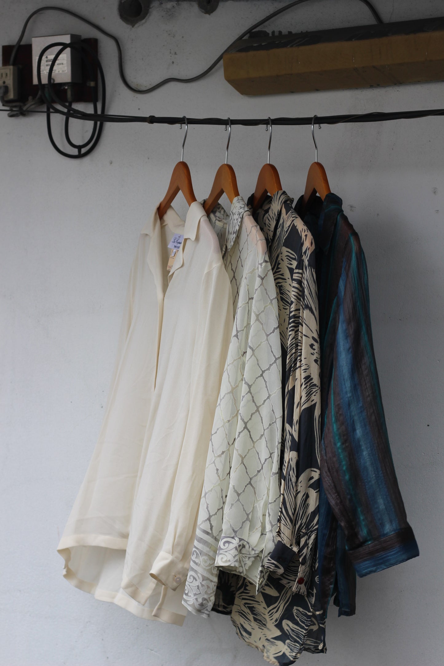 Japan vintage oversize blouse shirt x6点
