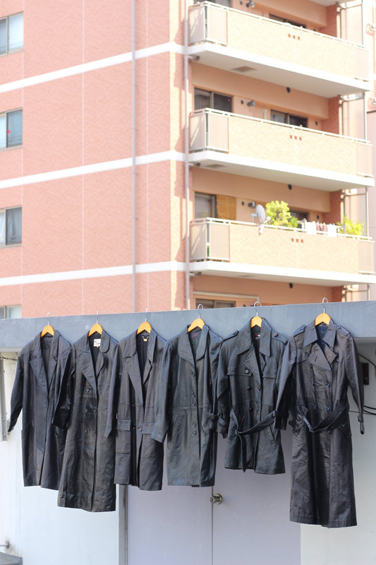 Women's Vintage Sheep Leather Coat x7点