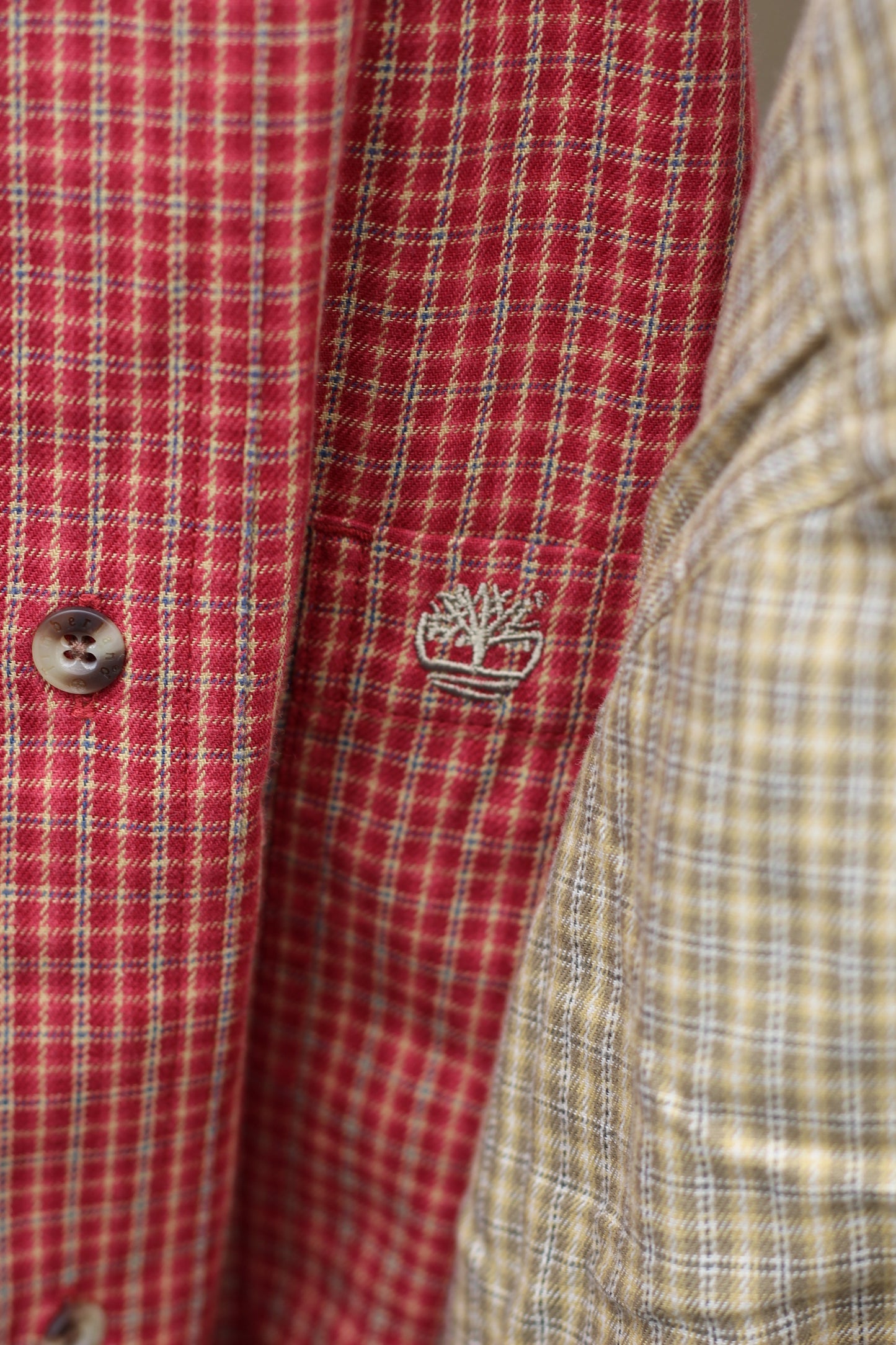 90's 00's New vintage Timberland Check Shirt & Mountain Parka x4点