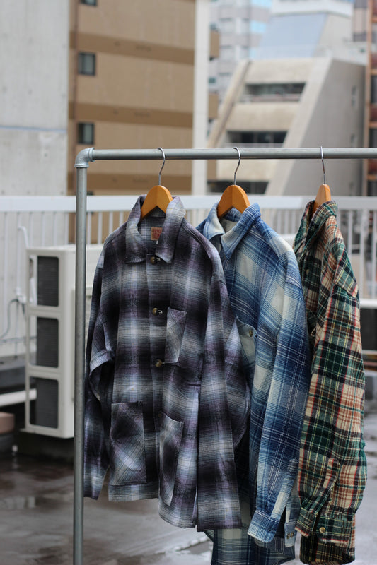Men's Ombre Check & Design Check Shirts x7点