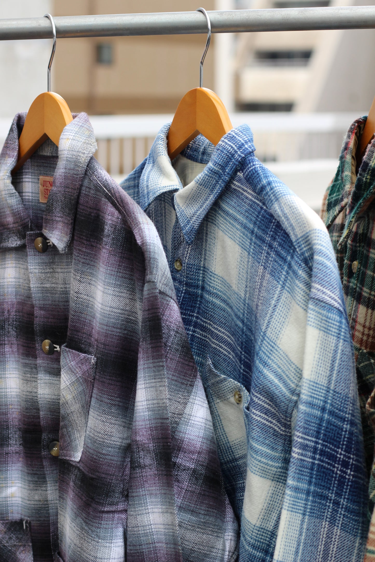 Men's Ombre Check & Design Check Shirts x7点