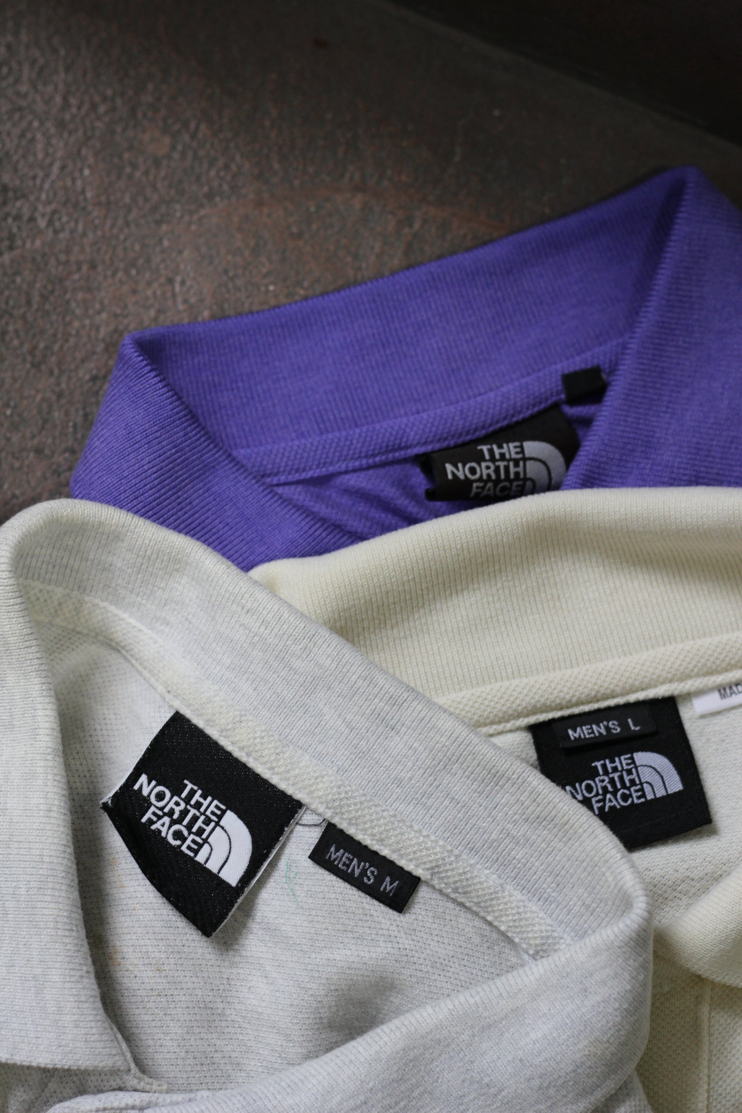 90's The North Face One Point Short Sleeve Polo Shirt x3点