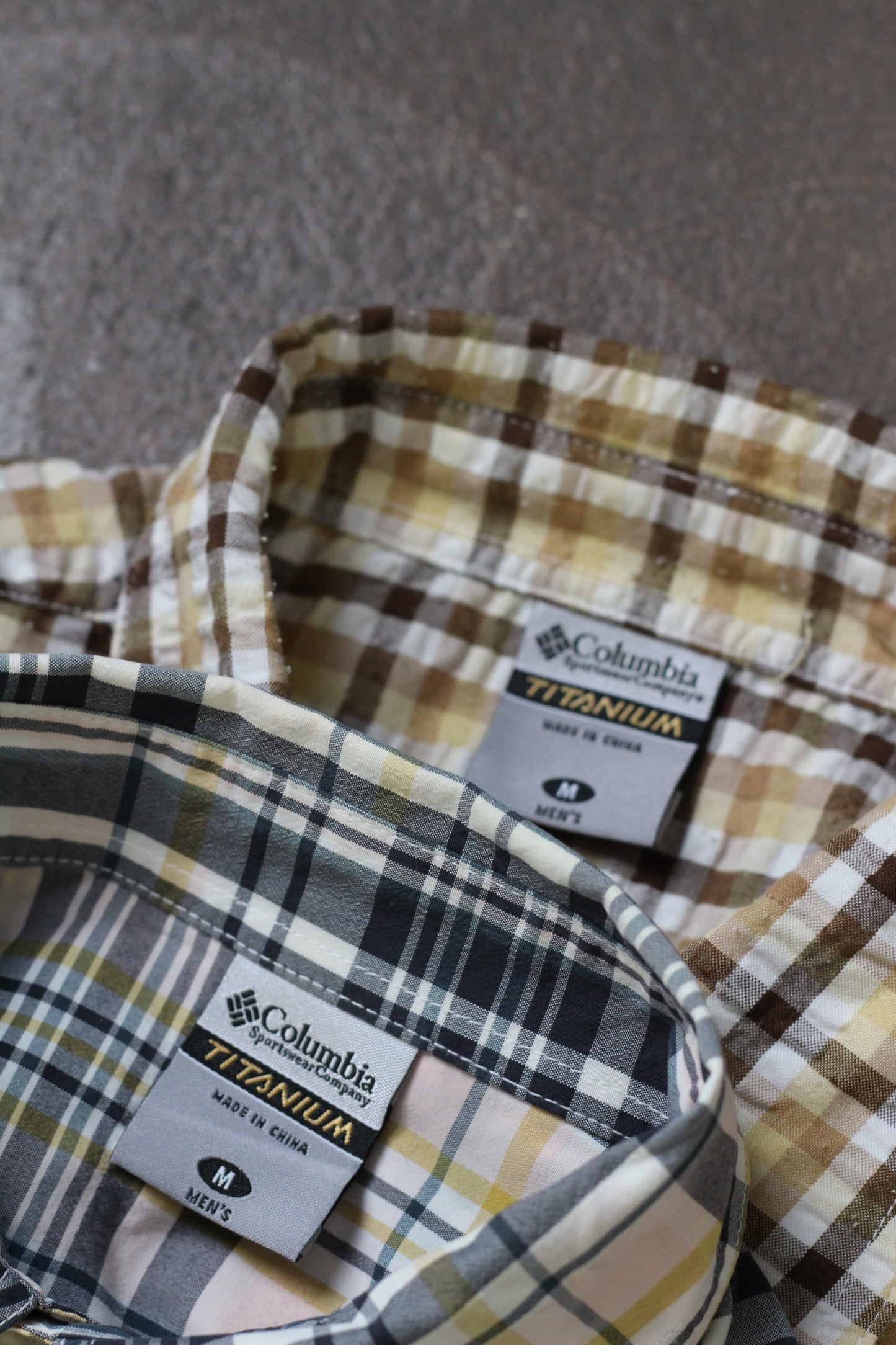 Columbia Titanium Check Short Sleeve Shirt x2点