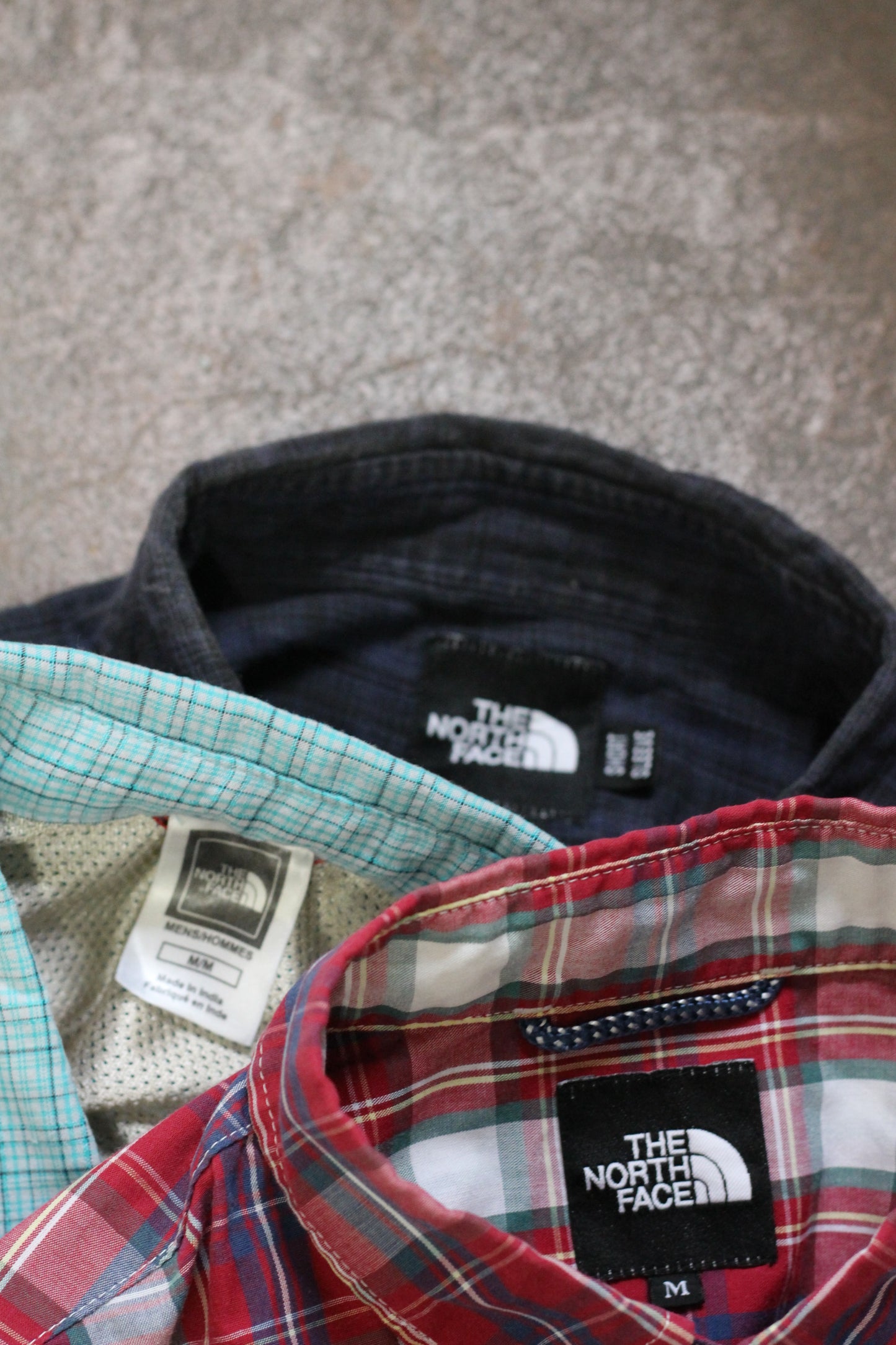 The North Face Check Short Sleeve Shirt x3点