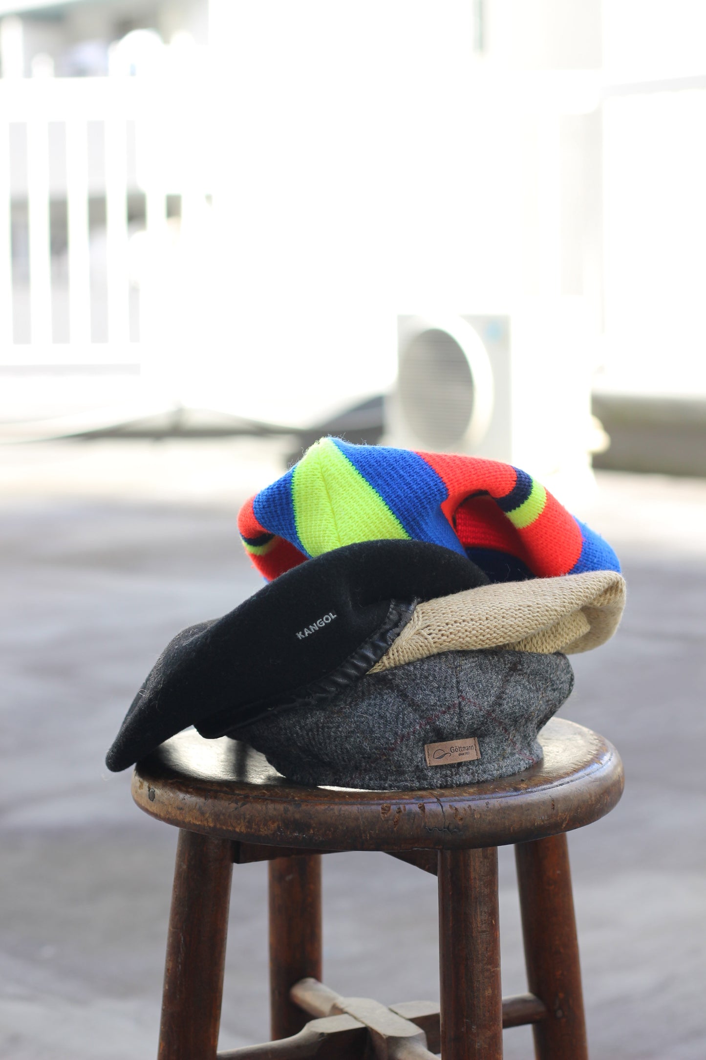 Select hunting cap & Knit cap x4点