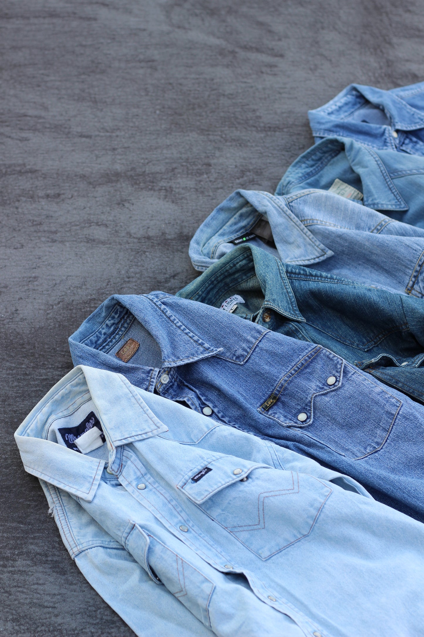 Men's Western Denim Shirt x6点
