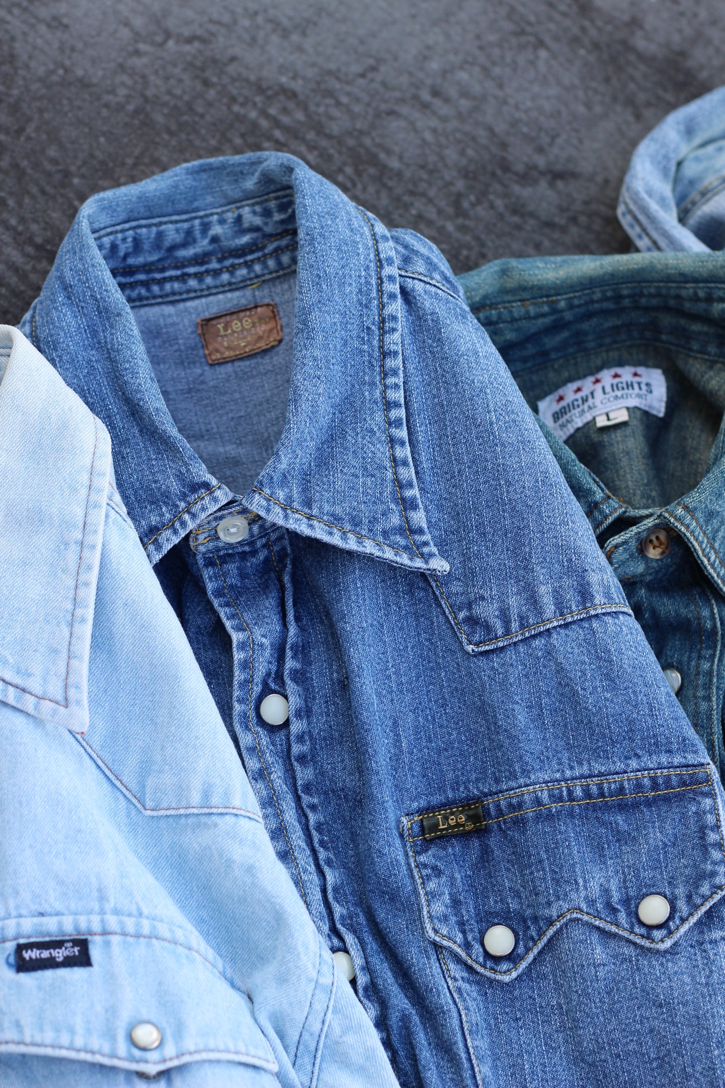 Men's Western Denim Shirt x6点